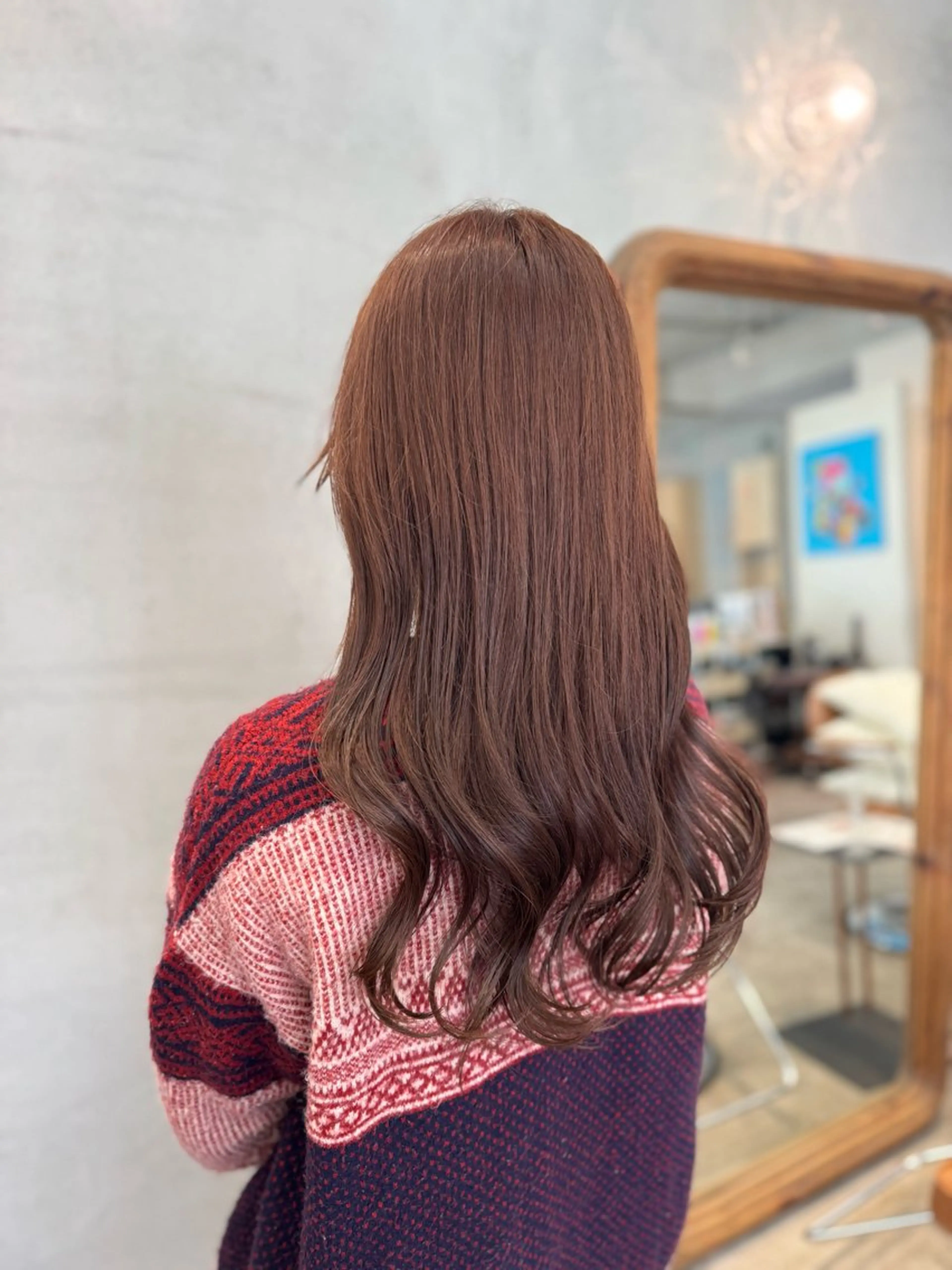 ロング カラー ヘアカラー yuzuhq 🌹のヘアスタイル
