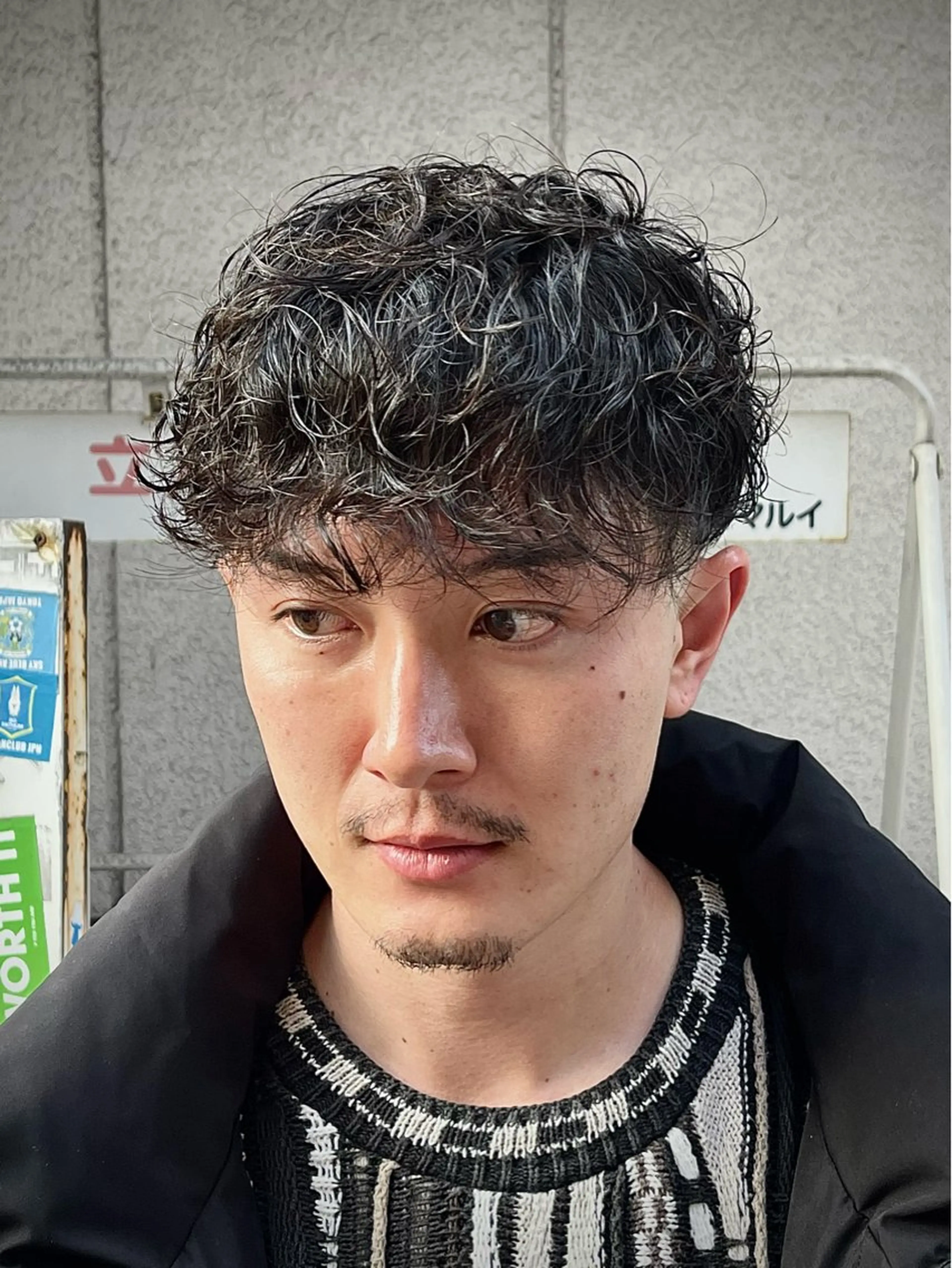 【ミニモ限定‼︎特別クーポン💡】メンズカット+ツイストスパイラルパーマ+1stepトリートメントの写真