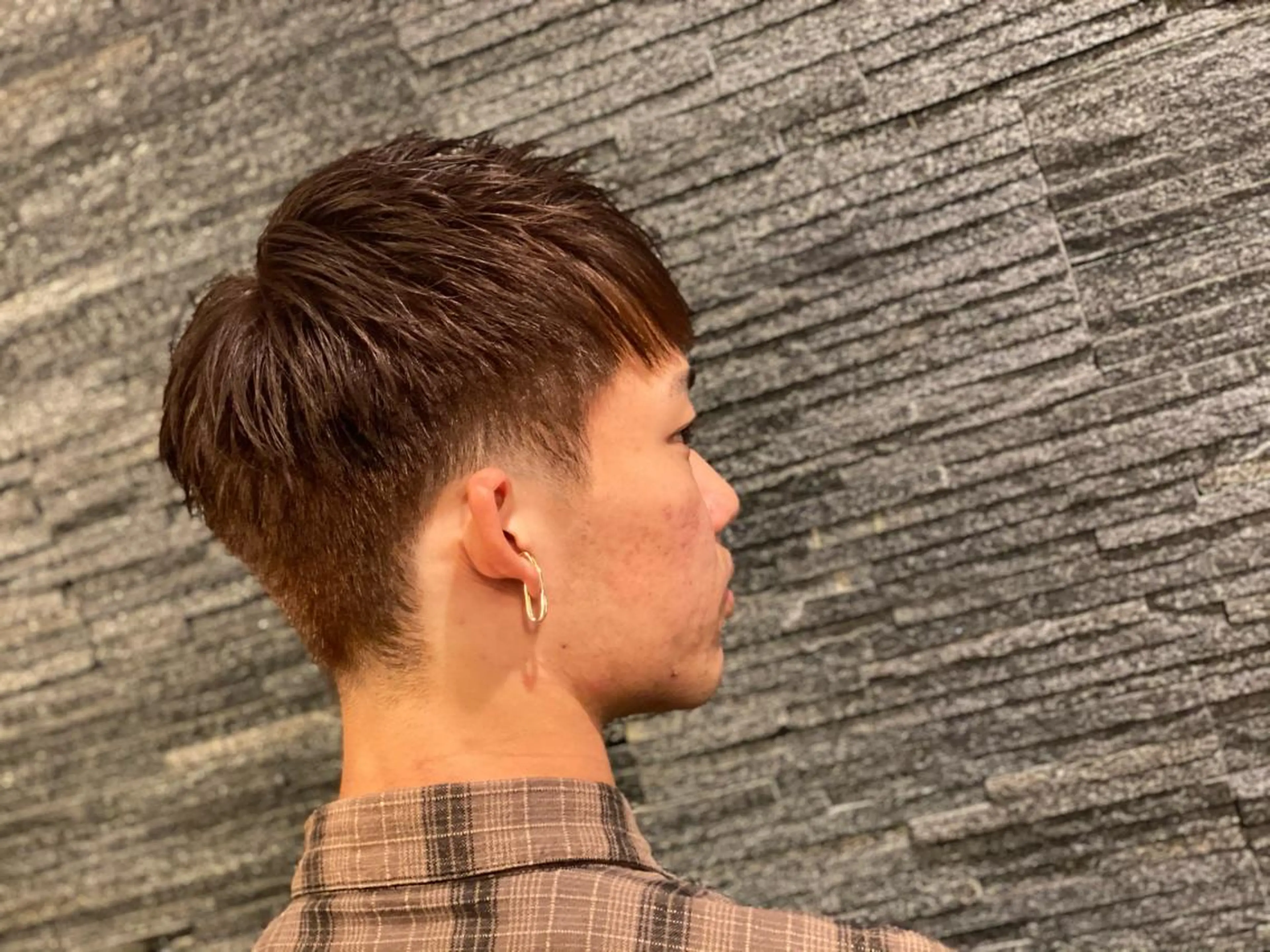 ショート メンズ 浅見 天翔のヘアスタイル