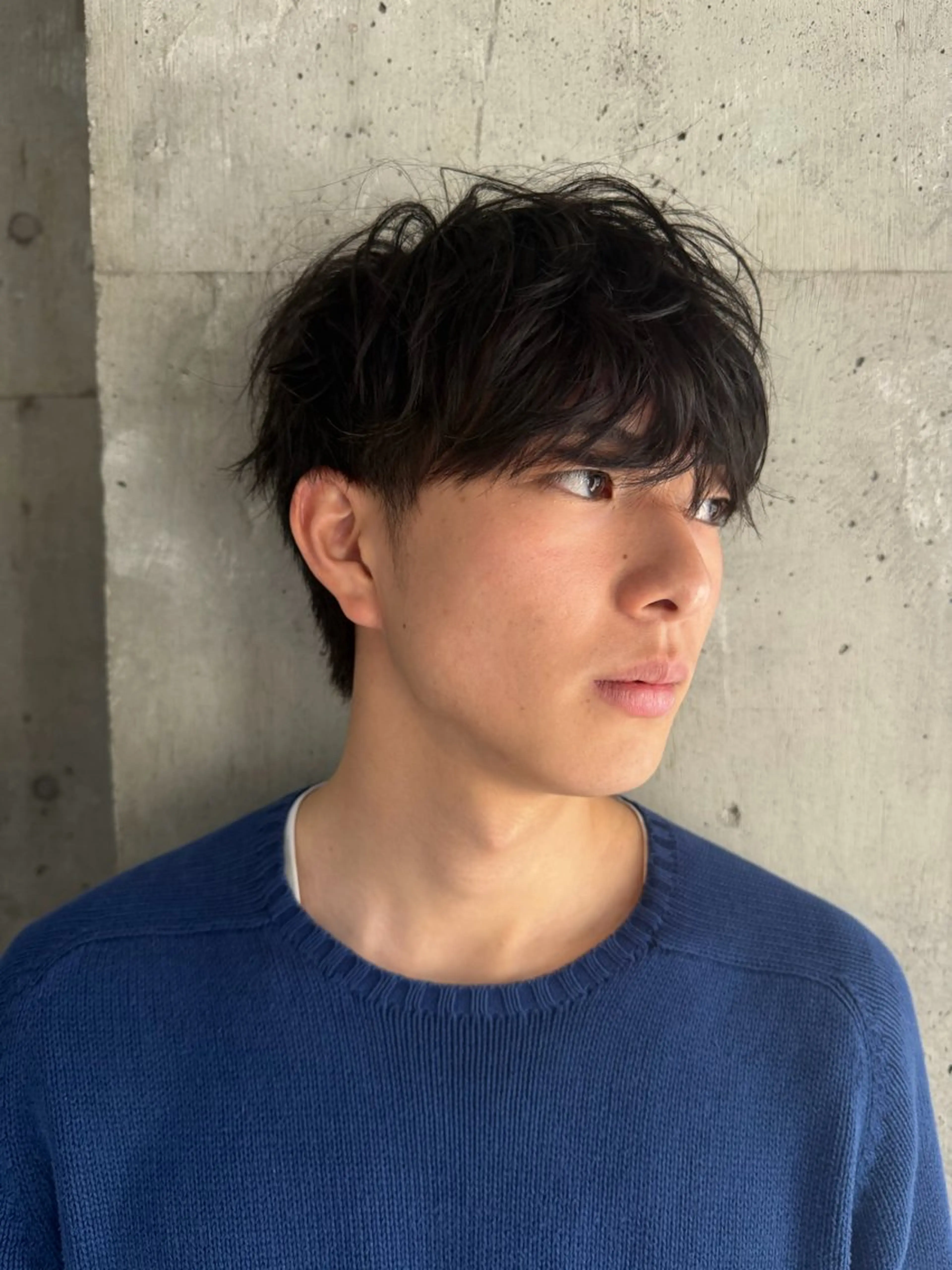 カラー パーマ メンズ カット パーマ パーマ特別価格🔥 宇宙のヘアスタイル