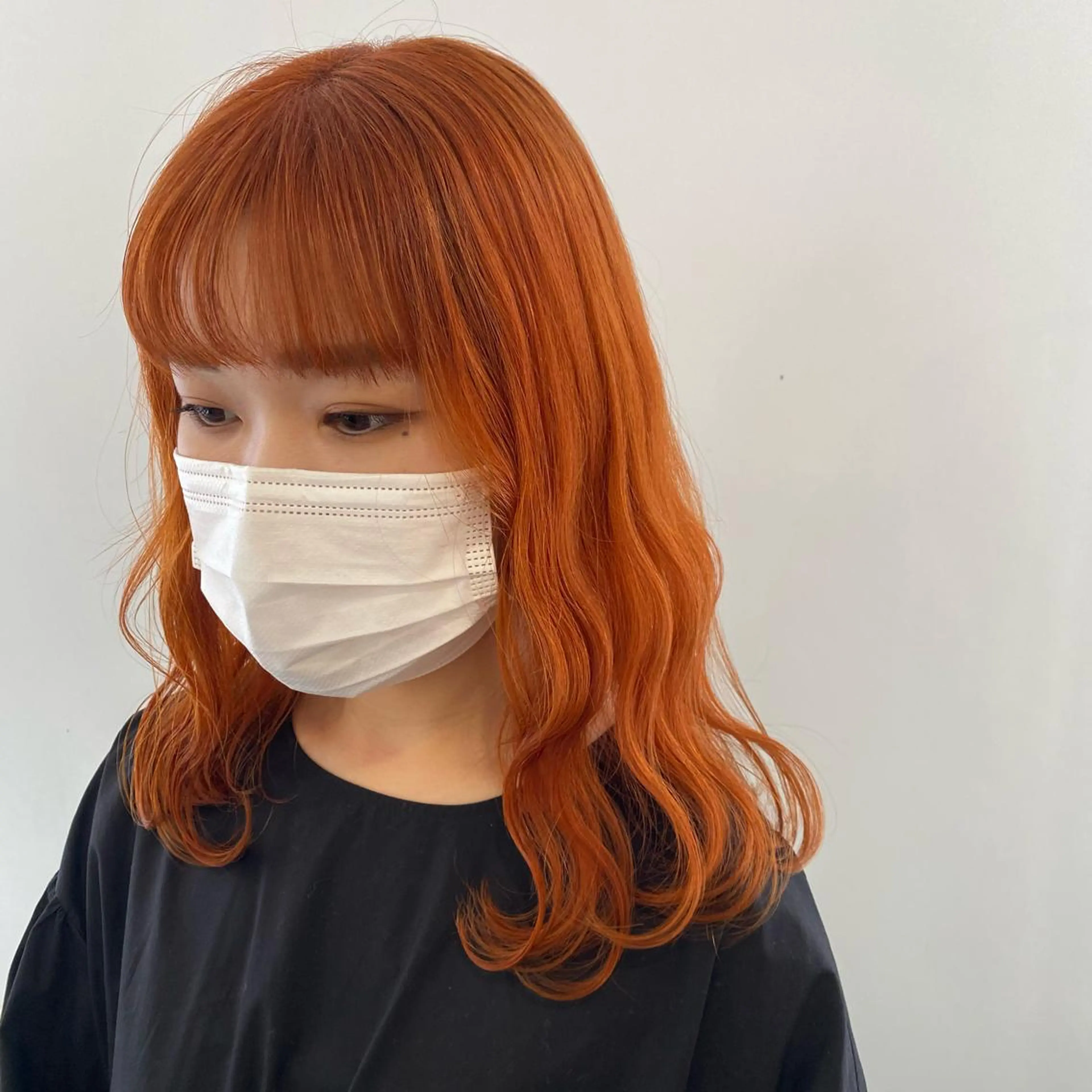 セミロング カラー Okamura Chisatoのヘアスタイル