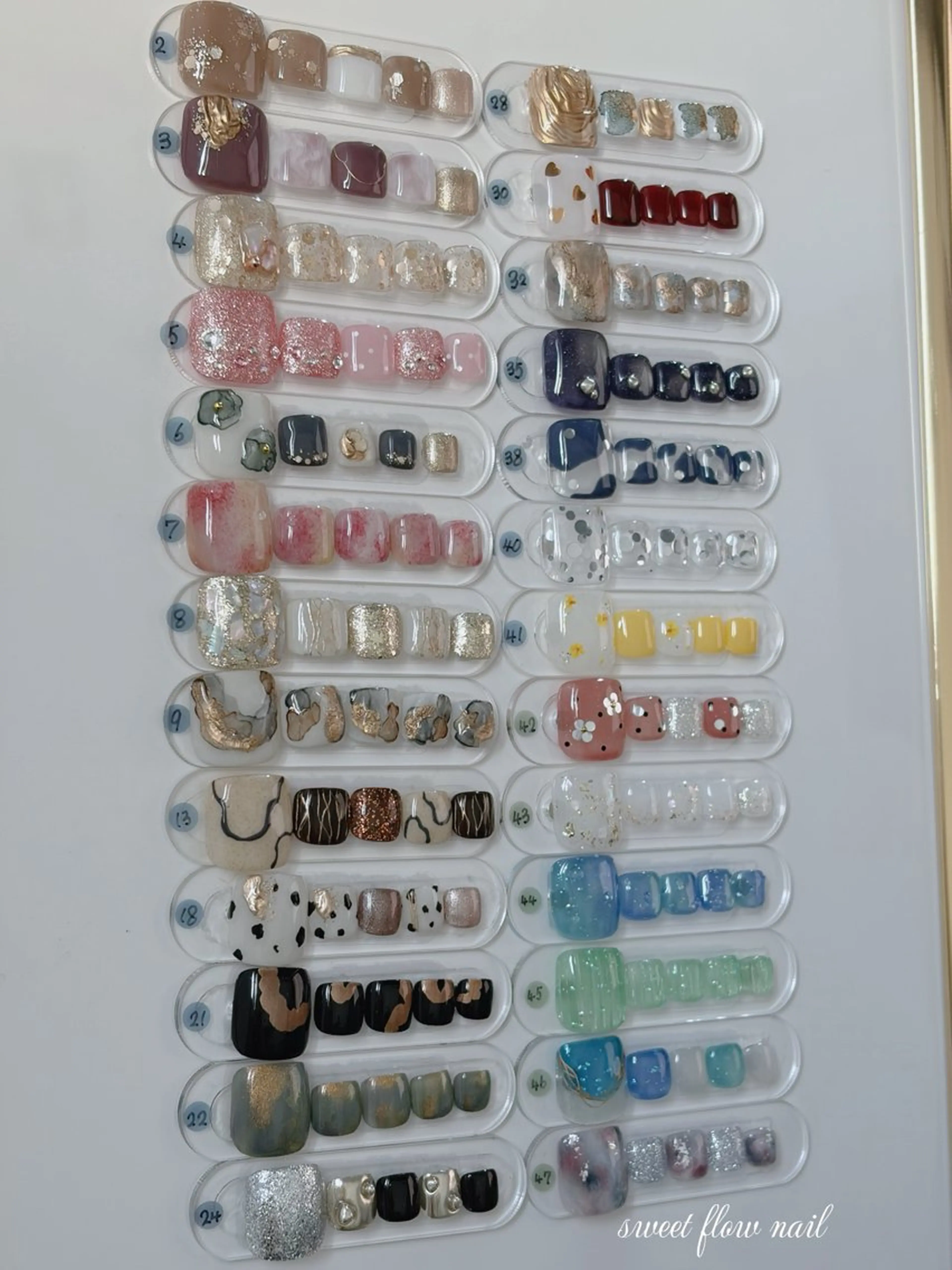 ネイル sweet flow nailのネイルデザイン