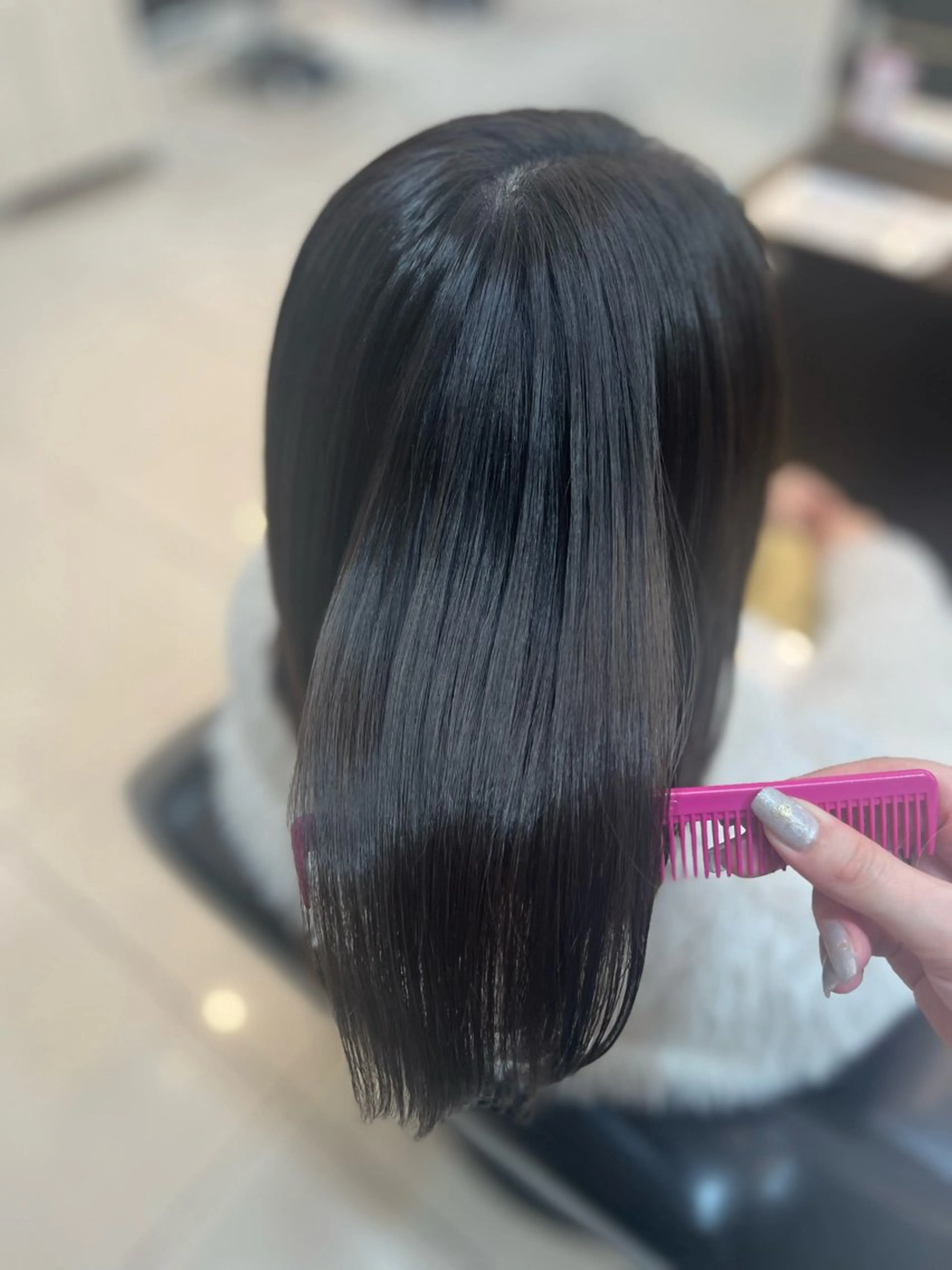 ミディアム アッシュ アッシュブラウン トリートメント ヘアカラー STREAM HAIR所属・🍒 SANA🍒のヘアスタイル