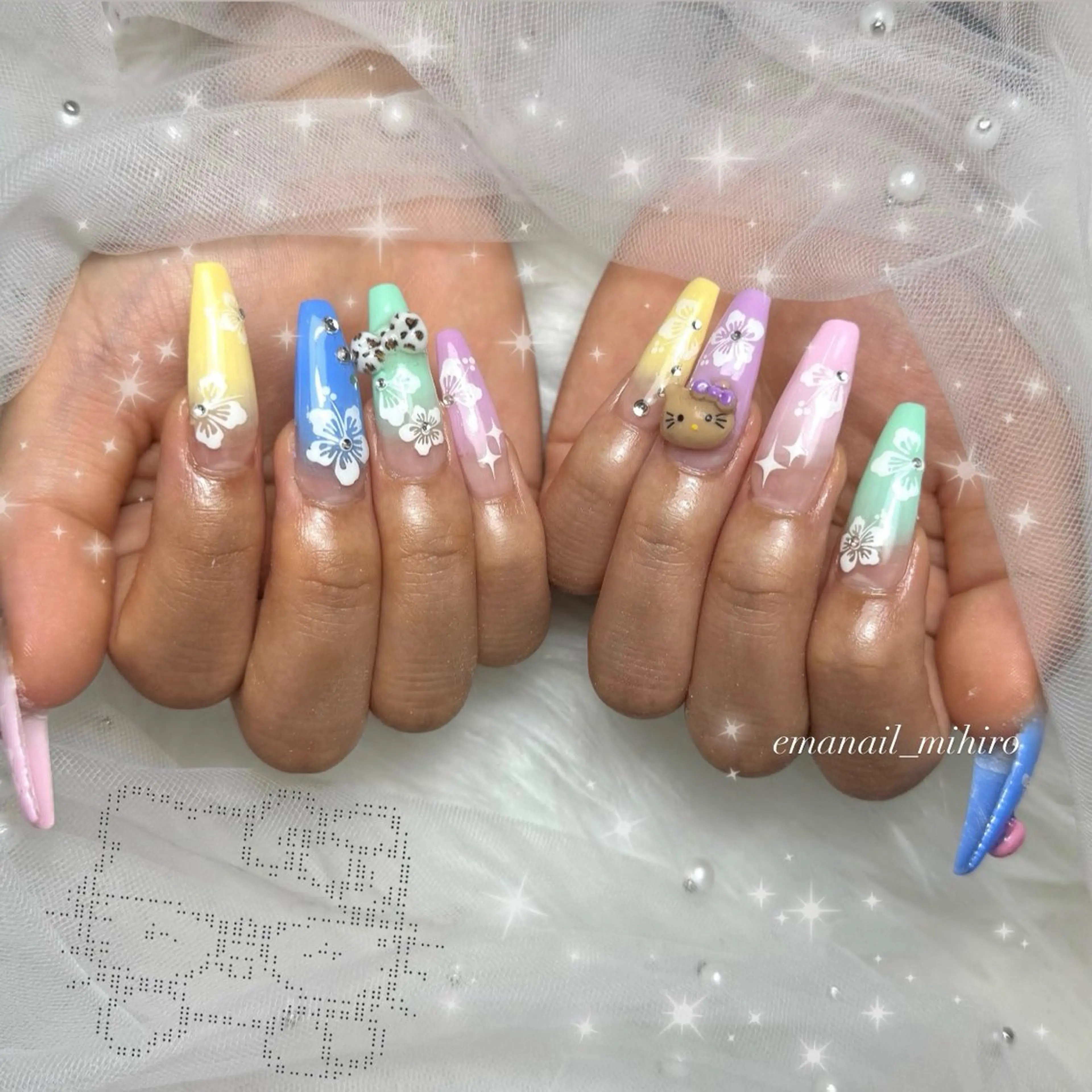 ネイル ハンドネイル EmaNail瓢箪山 🌼Mihiroのネイルデザイン