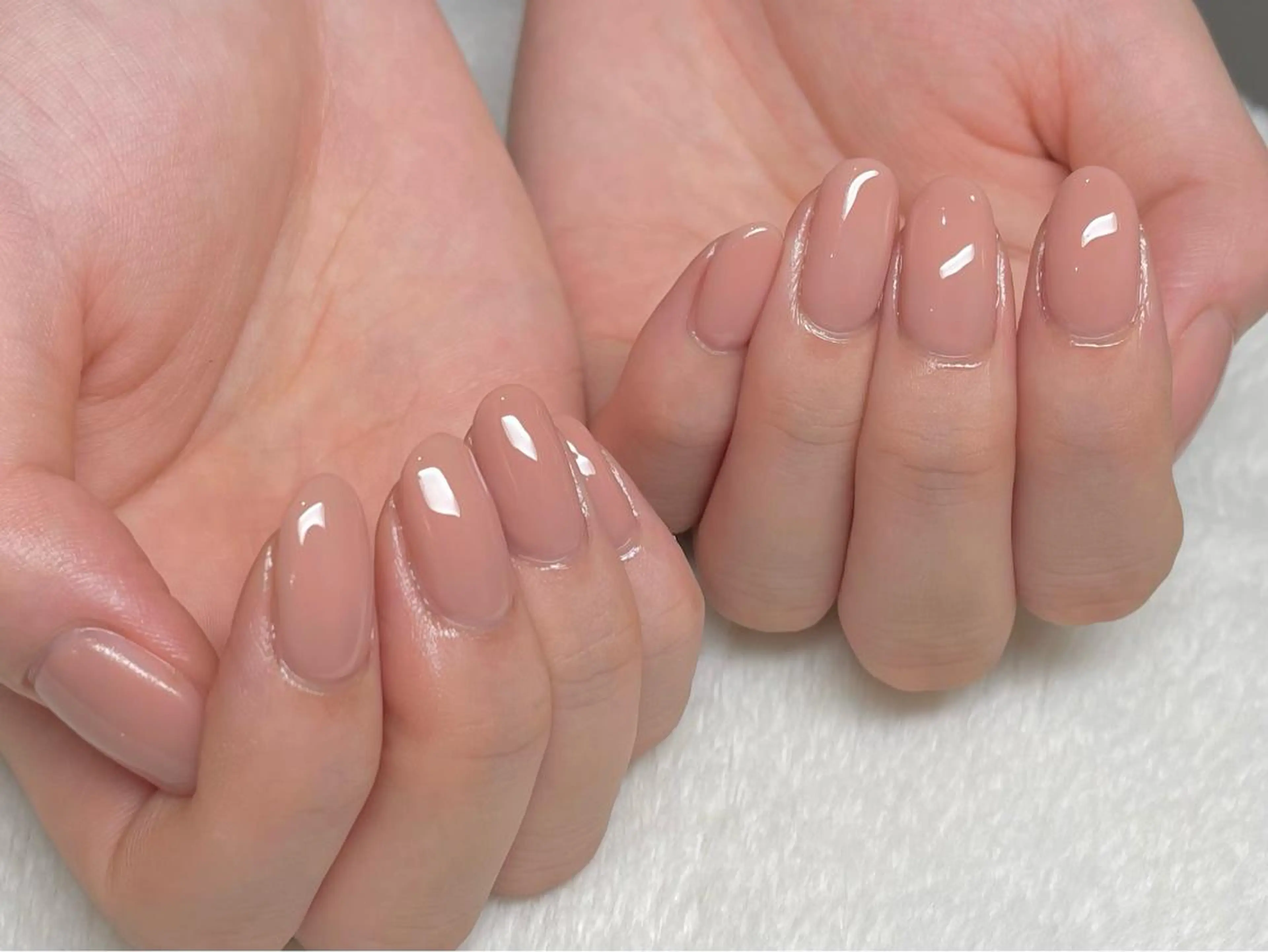 ネイル ワンカラーネイル ハンドネイル riri-nail Rie Endoのネイルデザイン