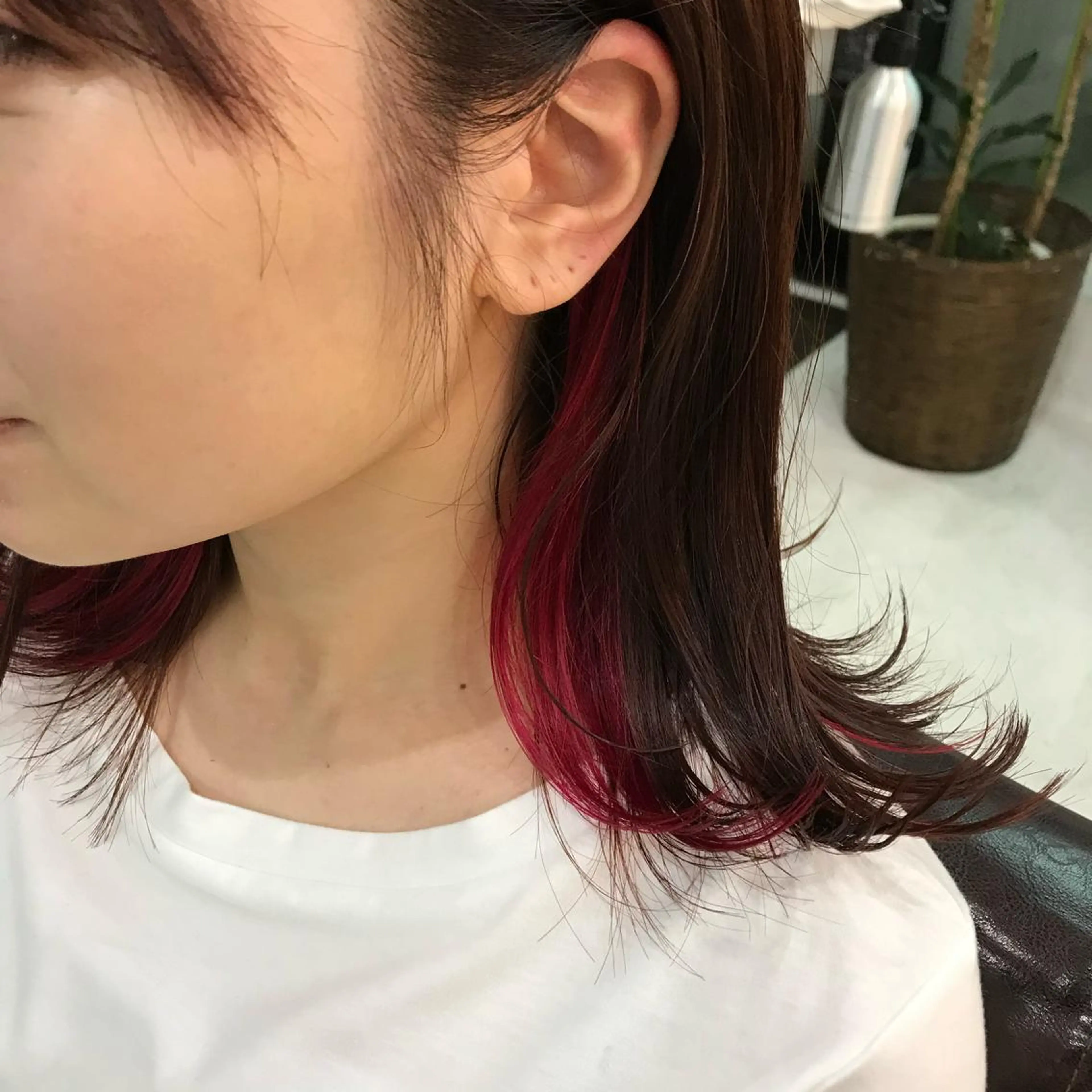ミディアム カラー Shibata Mizukiのヘアスタイル