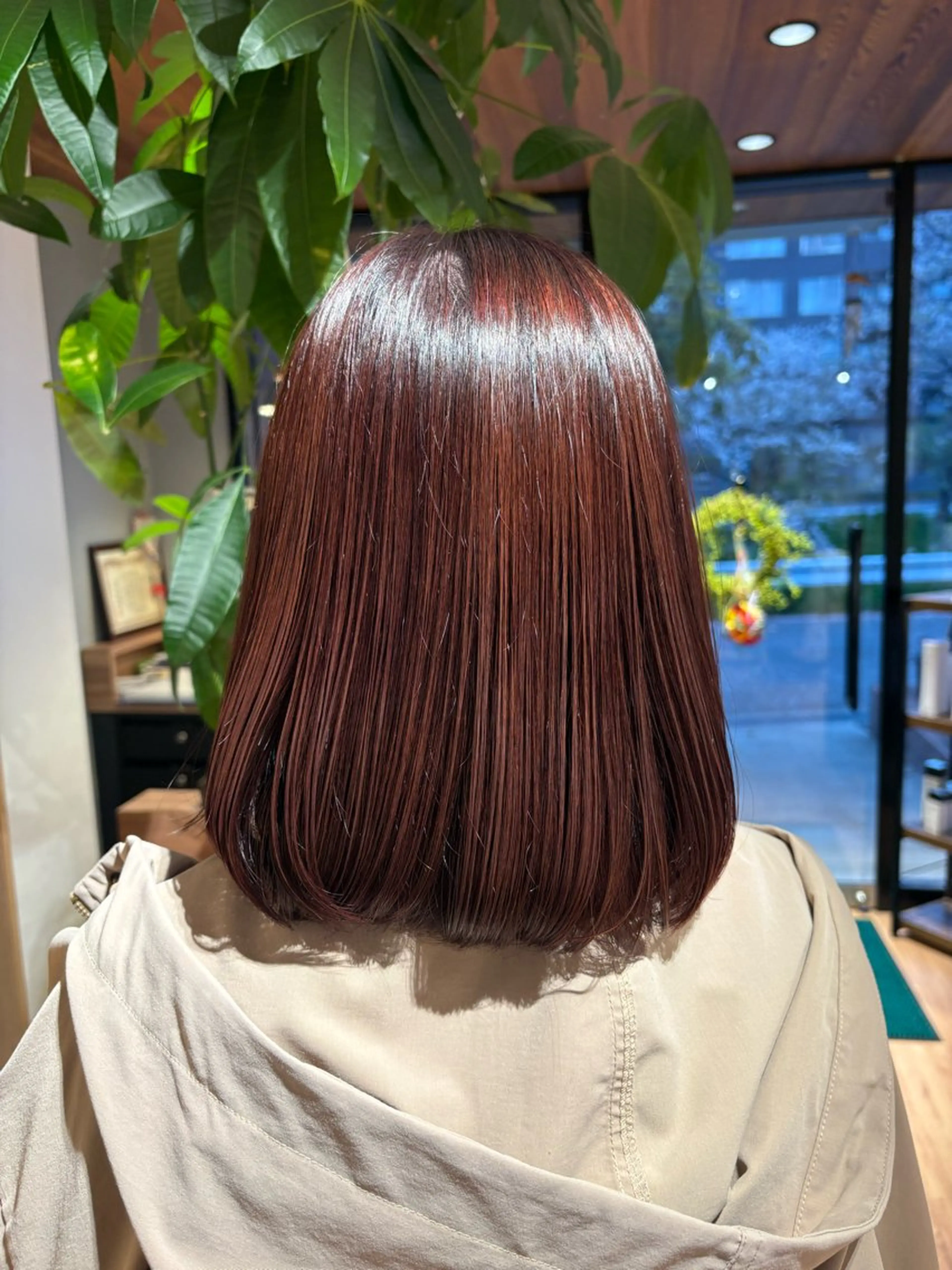 カラー ヘアカラー ヘアーアンベリール ことねのヘアスタイル