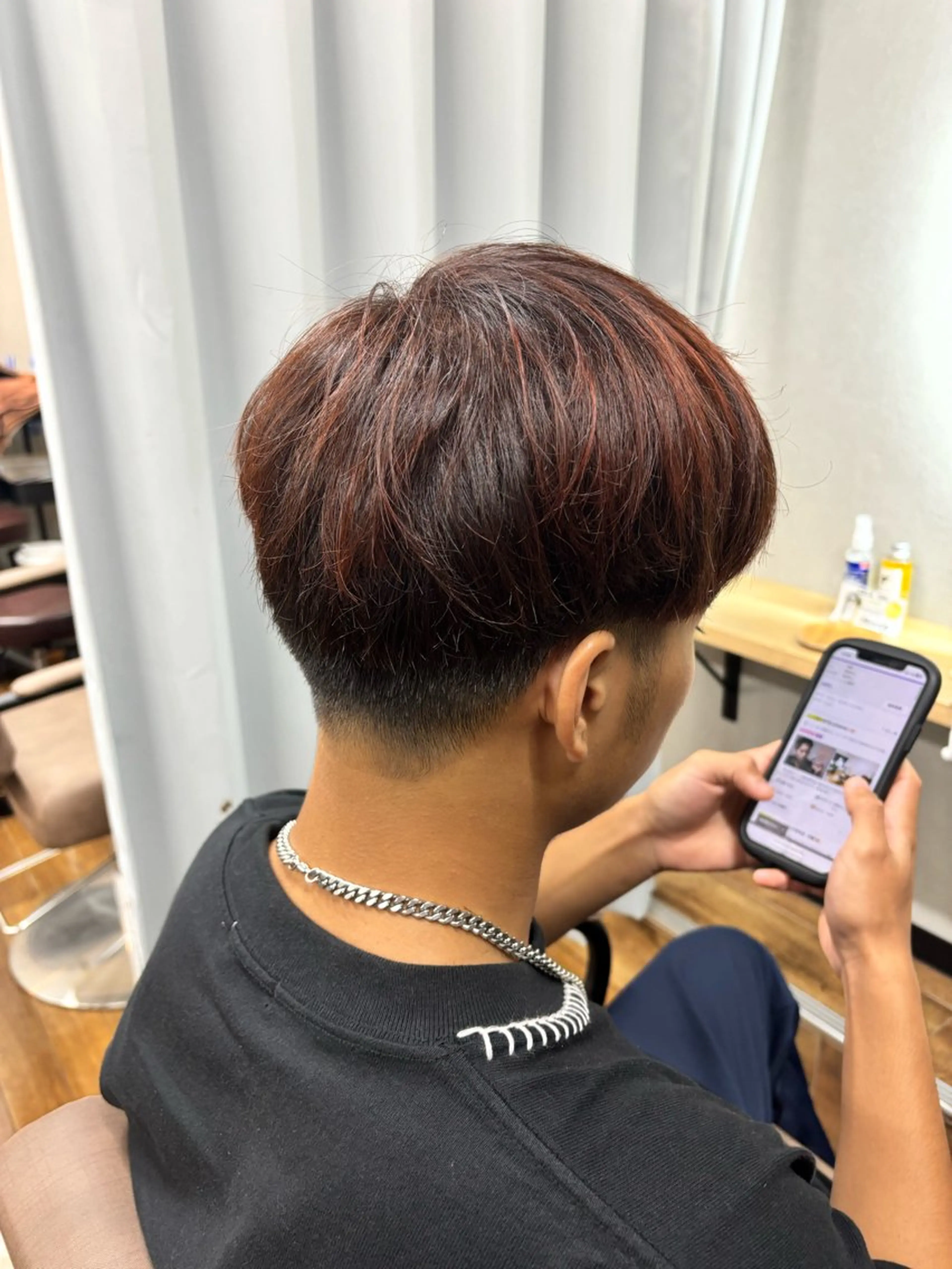 メンズ 猪股 華乃のヘアスタイル