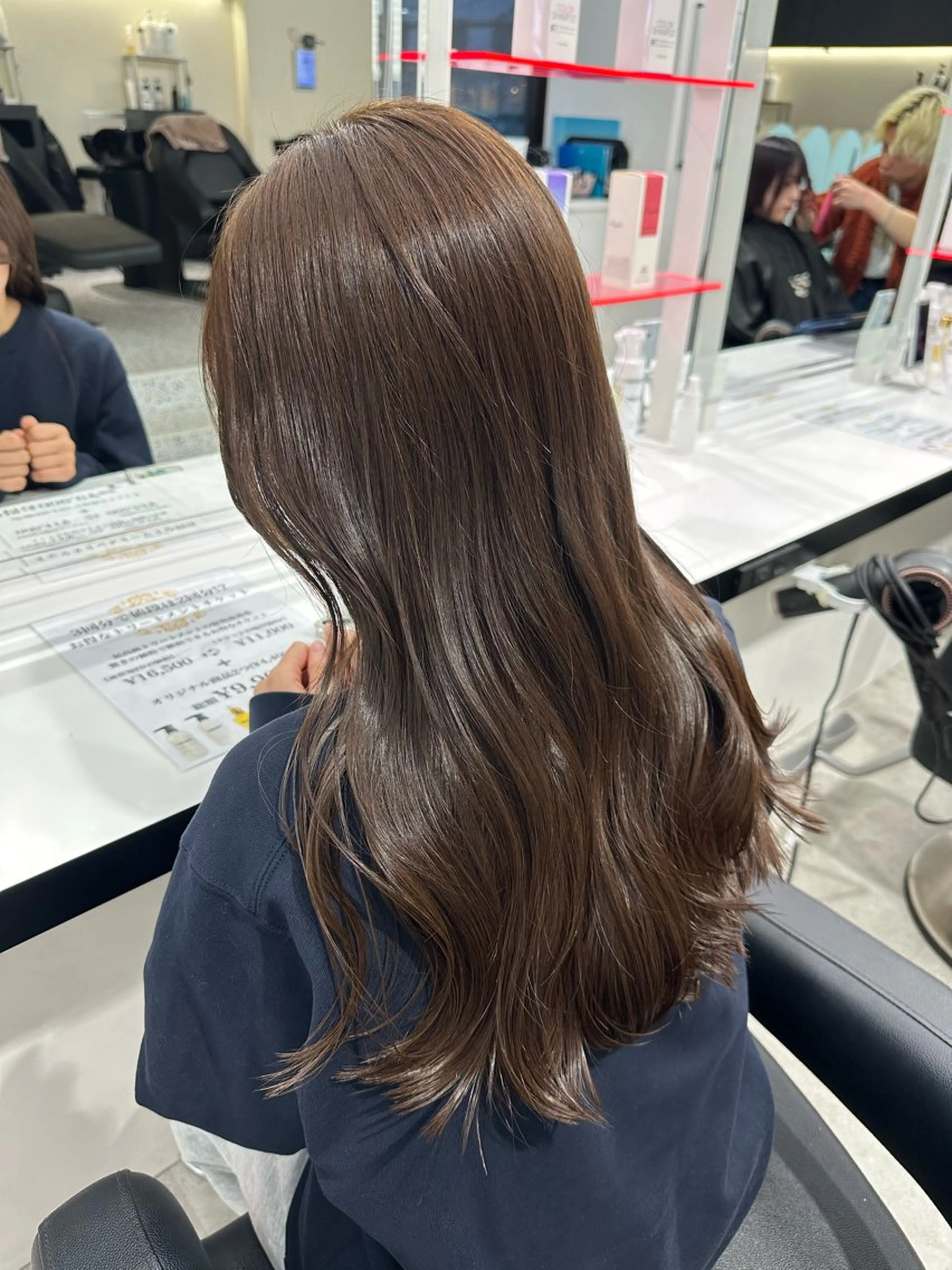 ロング カラー カット ヘアカラー 透明感・トレンドヘア 🫧齋藤拓未🫧のヘアスタイル