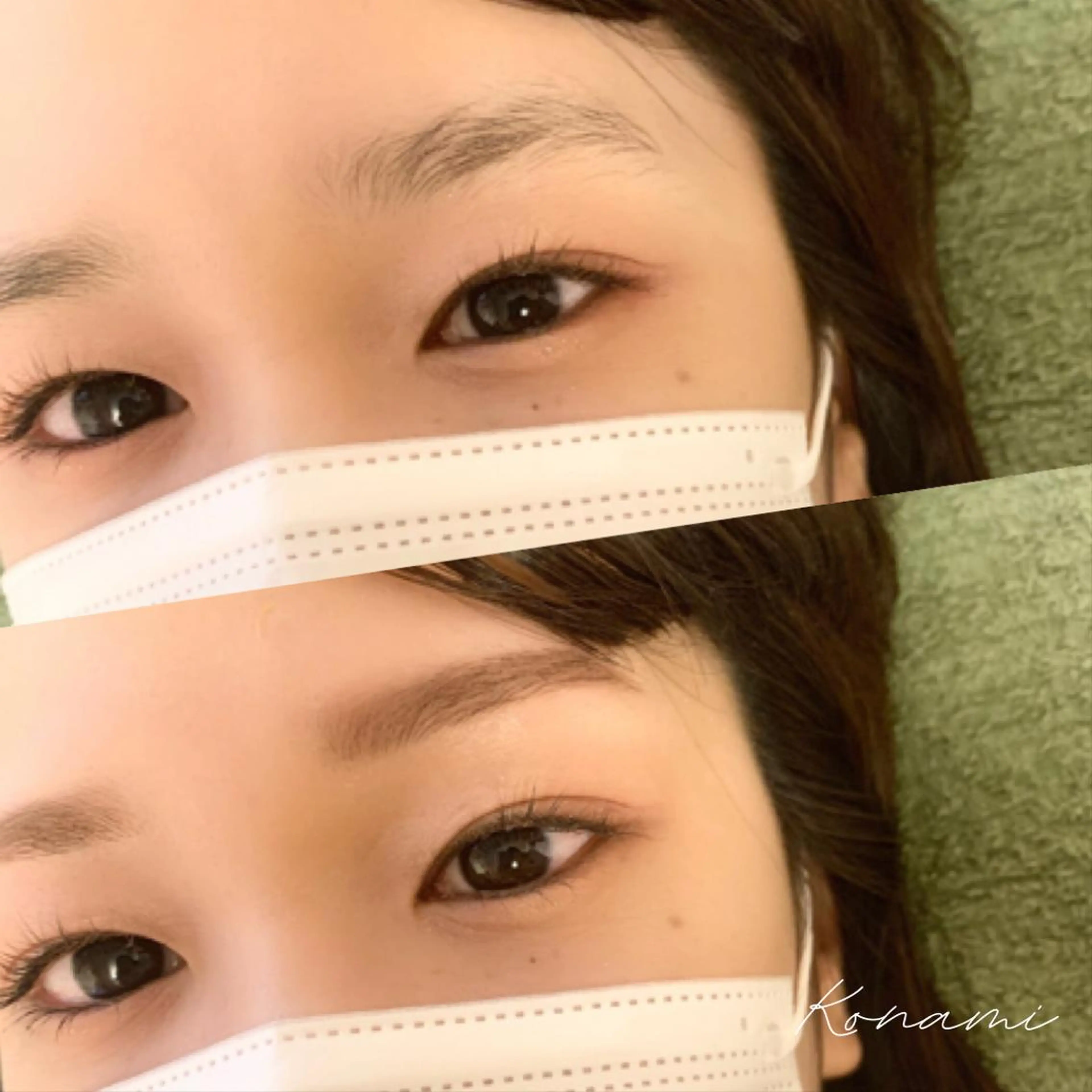 アイブロウ ワックス脱毛 シードリン 府内店 小波のヘアスタイル