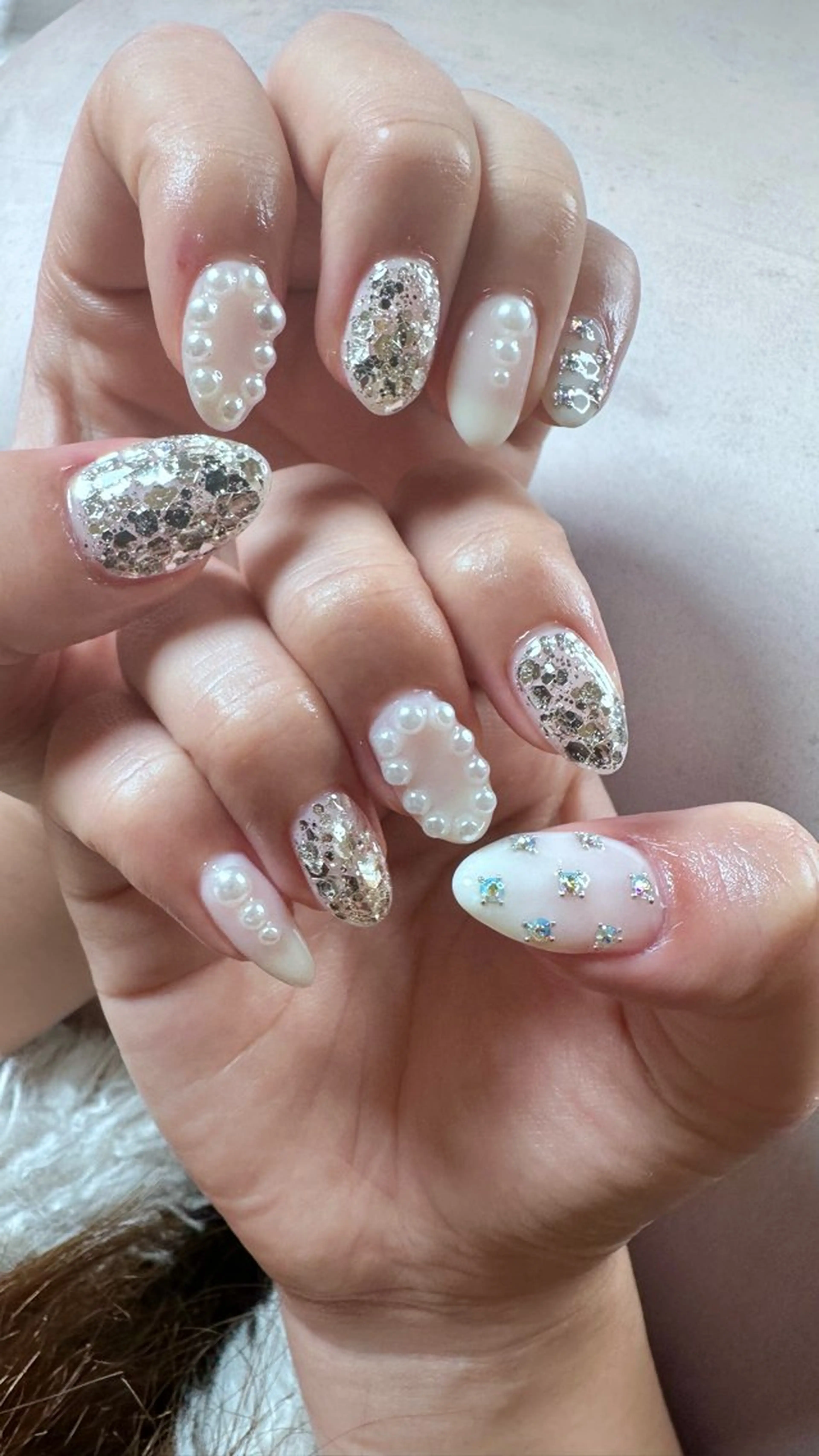 ネイル ニュアンスネイル ハンドネイル ハンドケア Atelier Ariのネイルデザイン