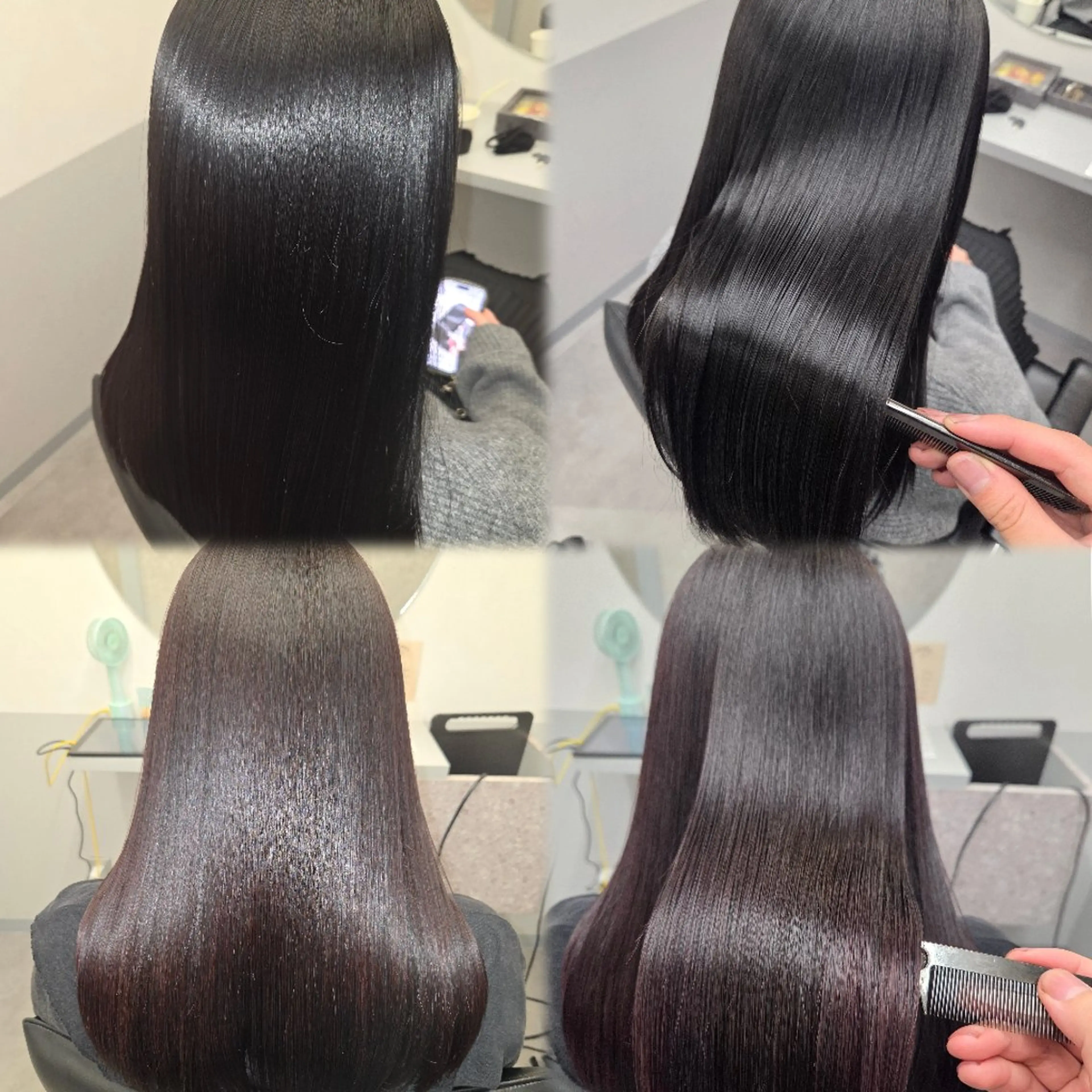 ロング カラー 髪質改善 縮毛矯正 【髪質改善美容師】t occa茨木篠原健太のヘアスタイル