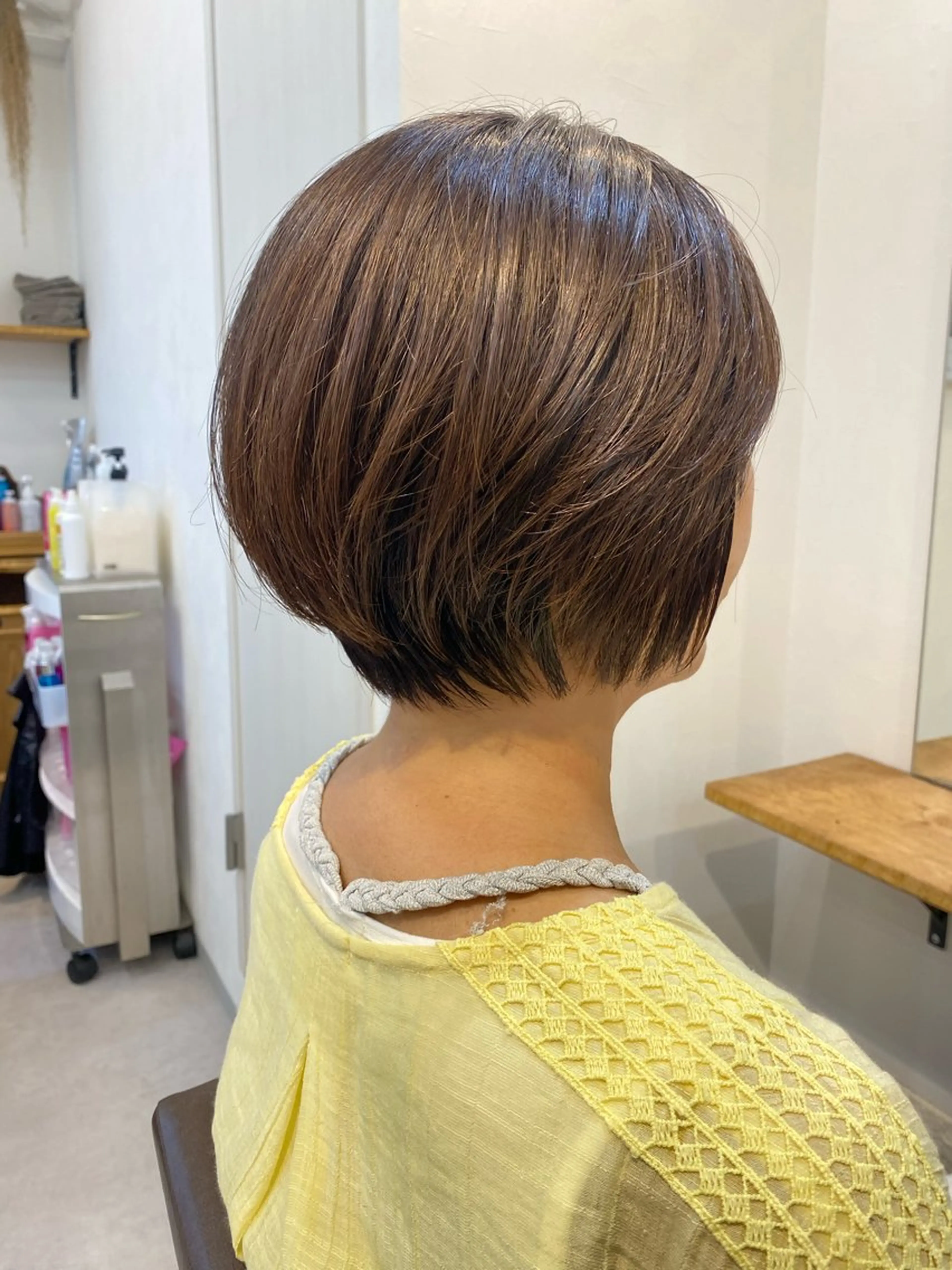 ショート カラー カット ヘアカラー トリートメント 似合う髪型が 分からない方へのヘアスタイル