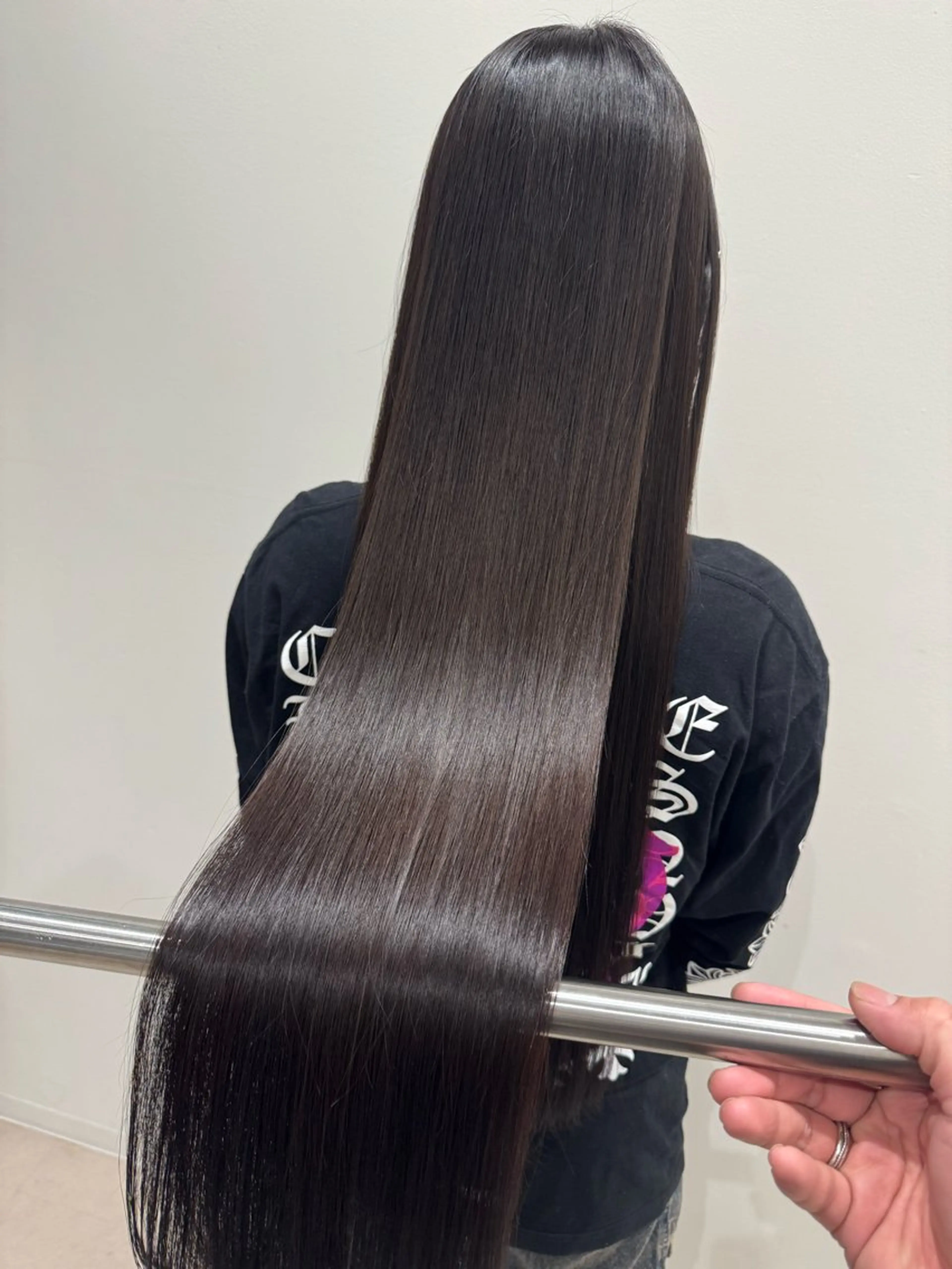 ロング カラー 縮毛矯正 トリートメント 心斎橋 美髪職人 近江のヘアスタイル