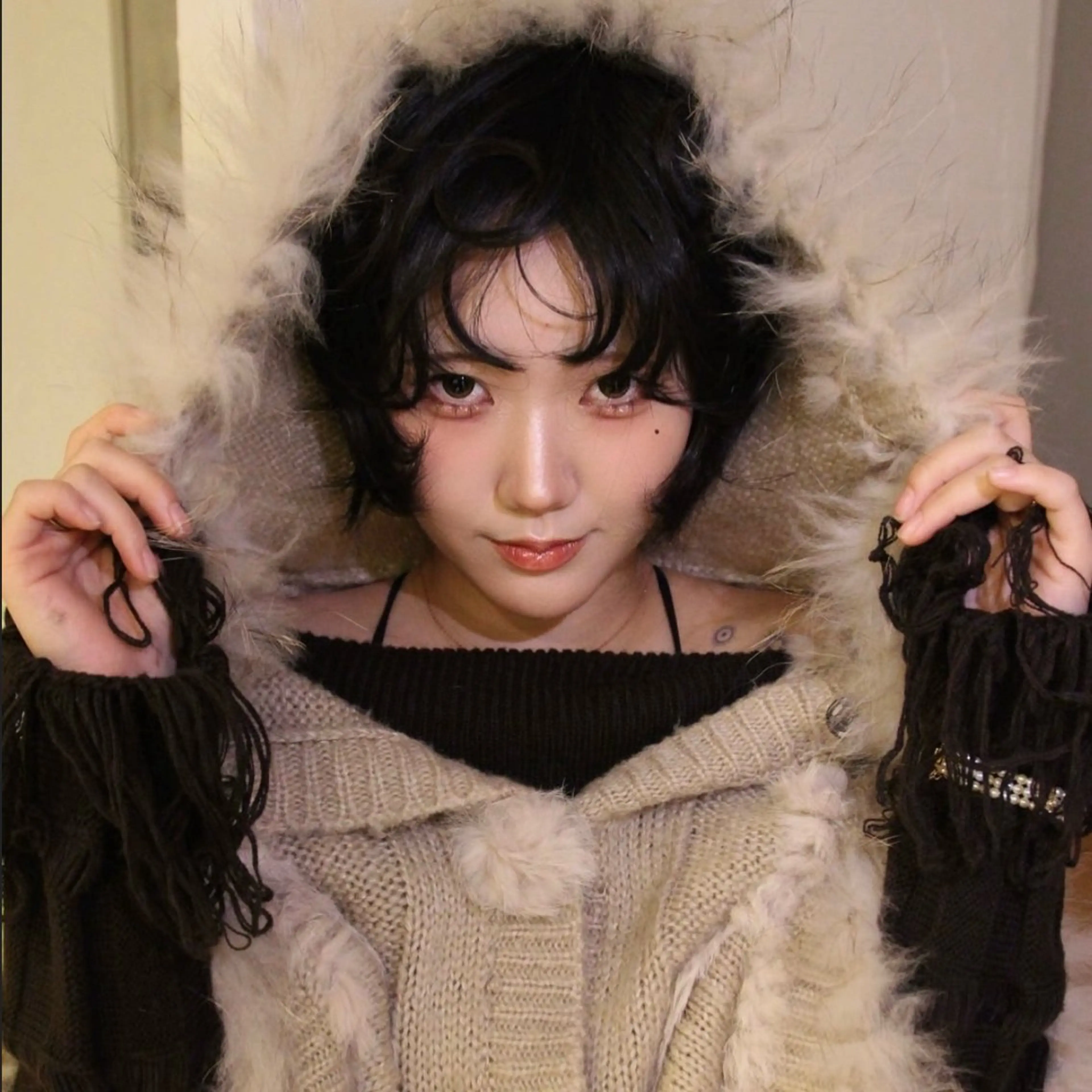 ショート ユメナ ̖́-のヘアスタイル