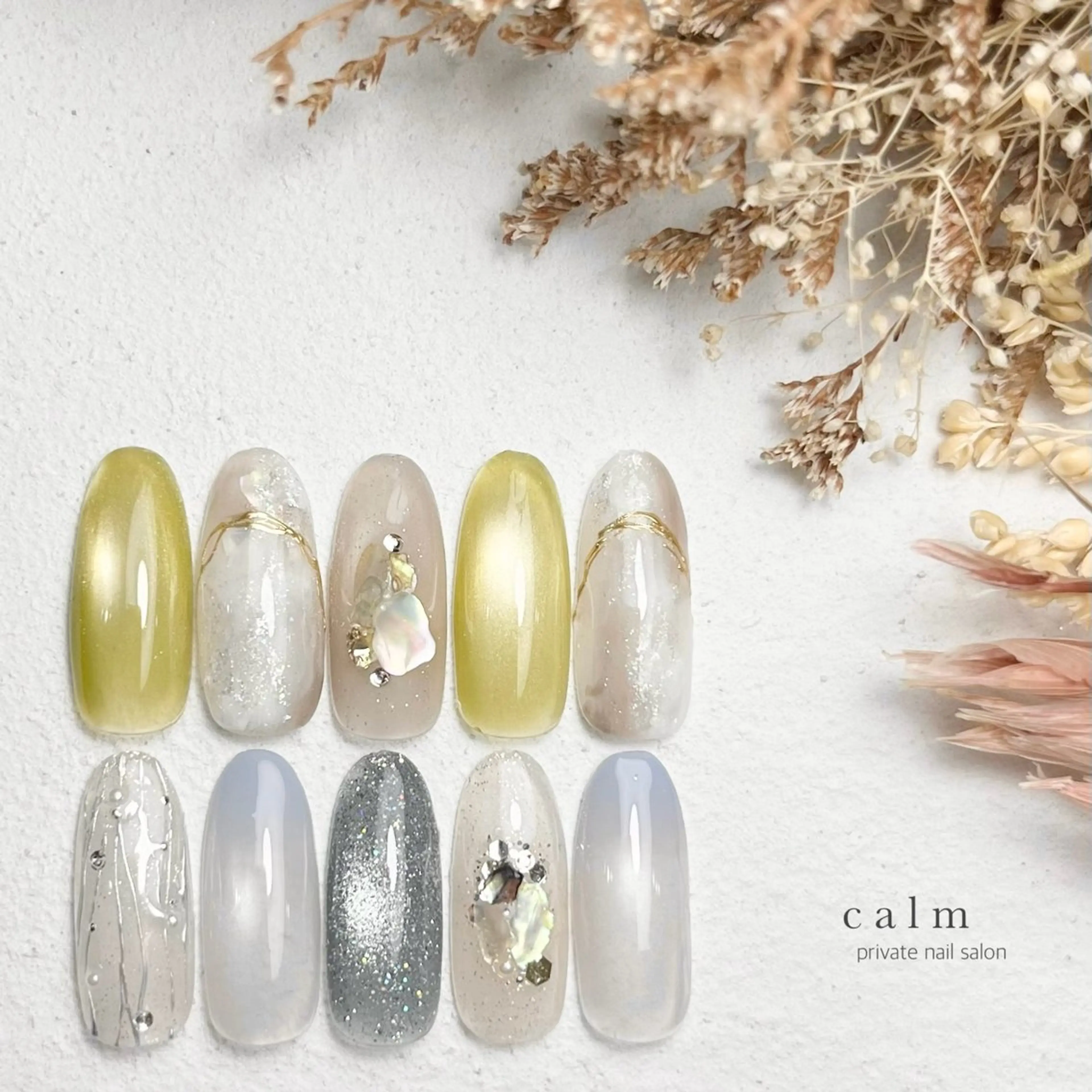 ネイル ハンドネイル calm 〔ｶｰﾑ〕のネイルデザイン