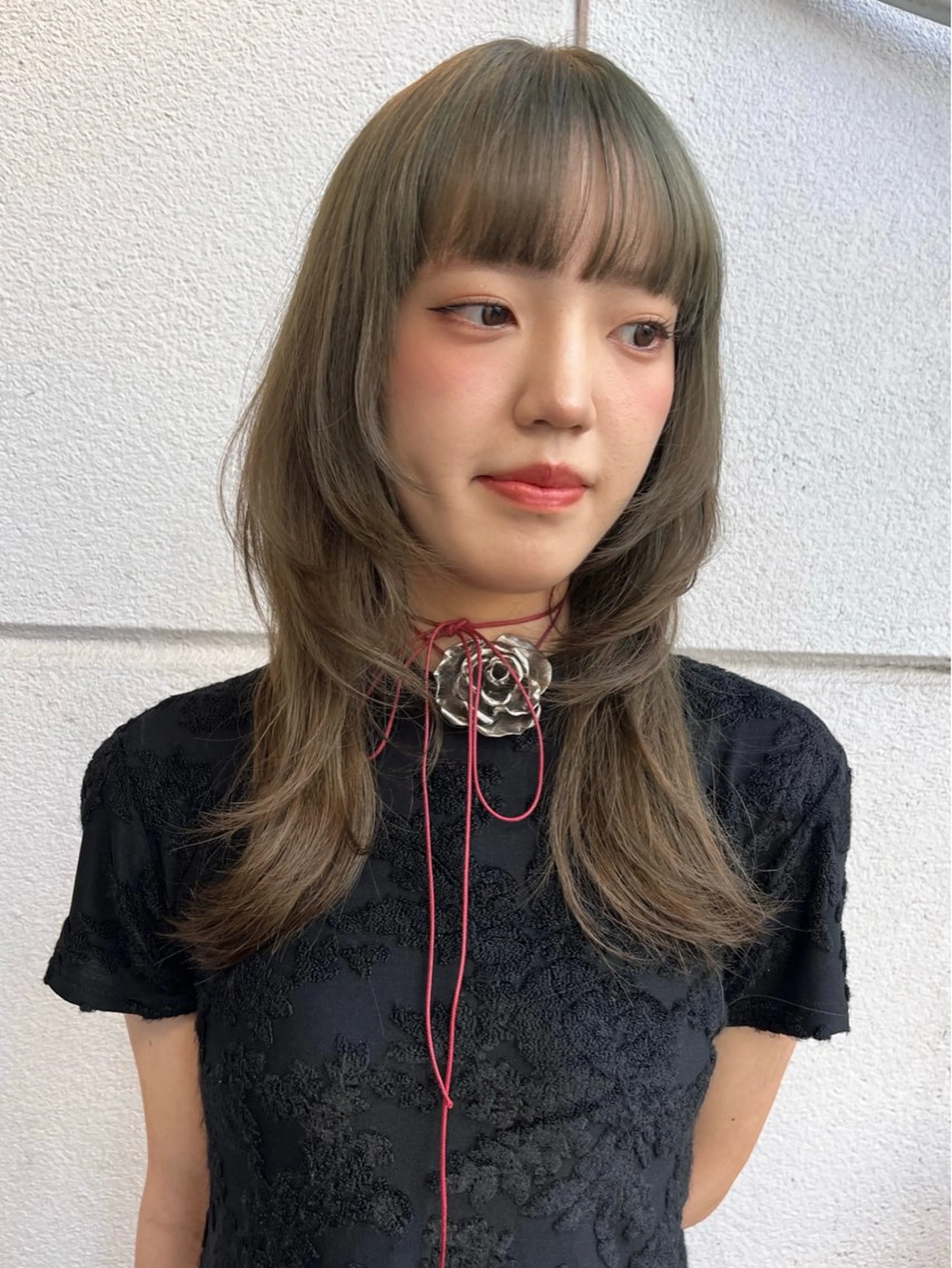 ロング カラー レイヤーカット レイヤーカット/韓国 ヘア/ honokaのヘアスタイル