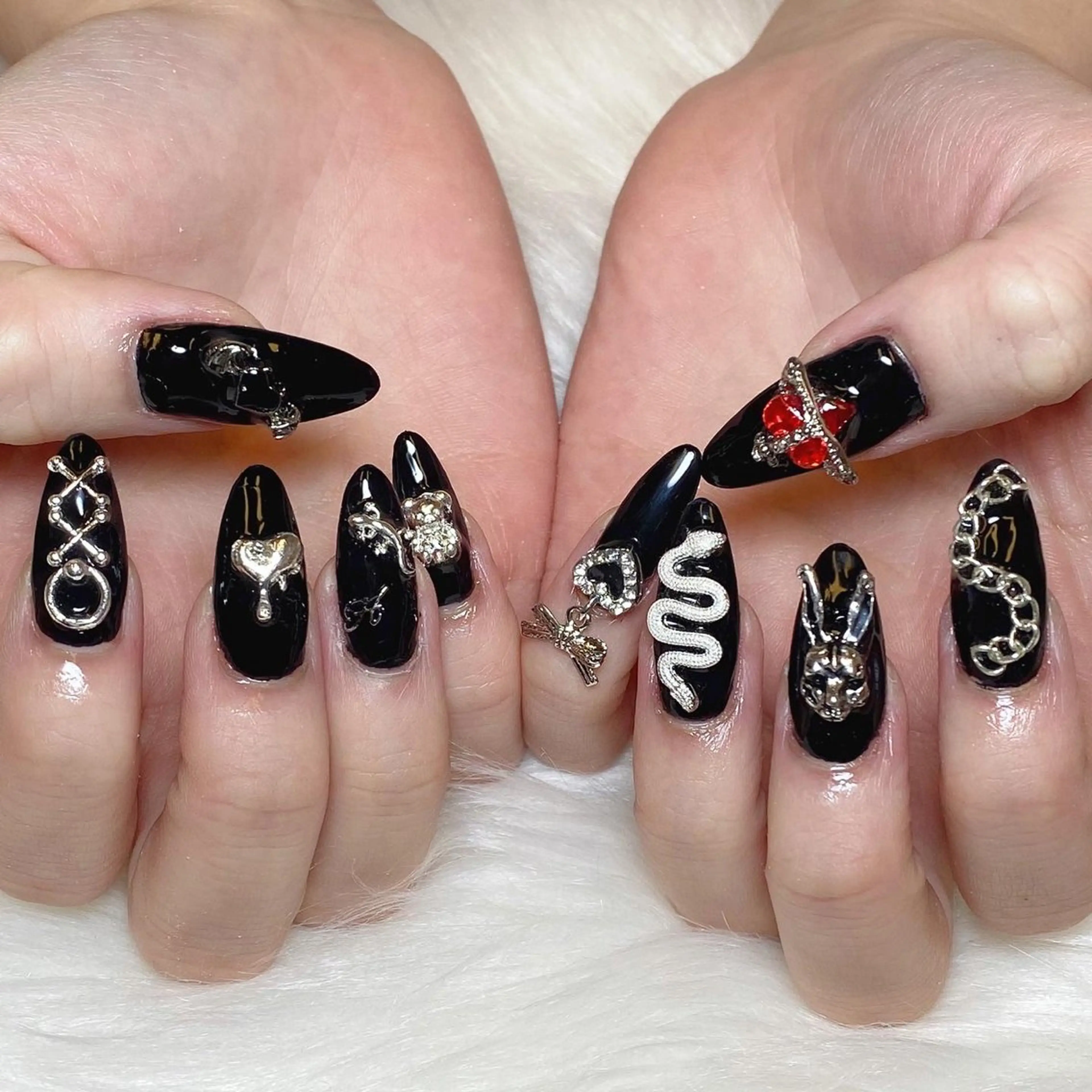 ネイル メンズネイル ワンホンネイル studio tam 髙橋彩夏のネイルデザイン