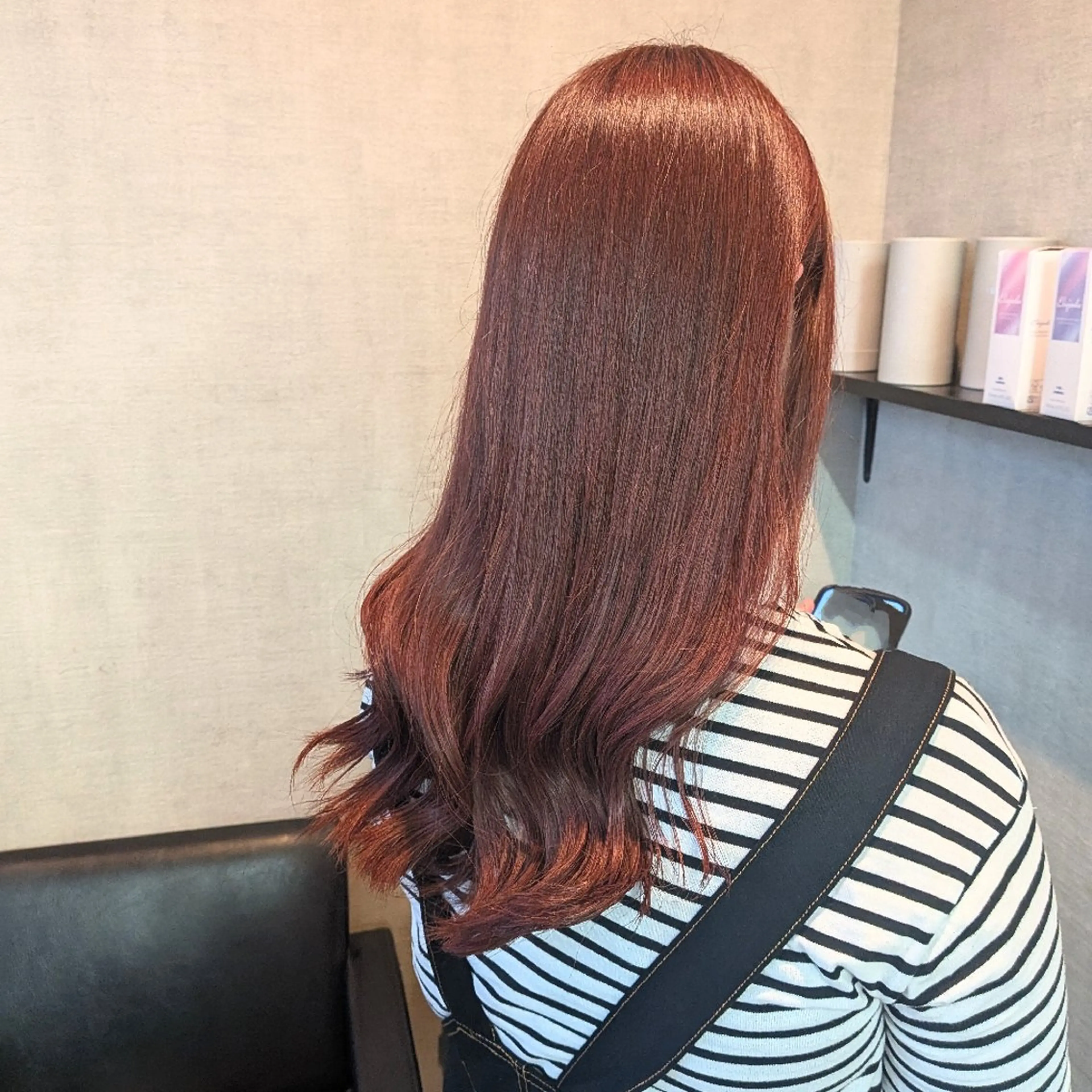 ロング カラー カット ヘアカラー 小林 梨香のヘアスタイル