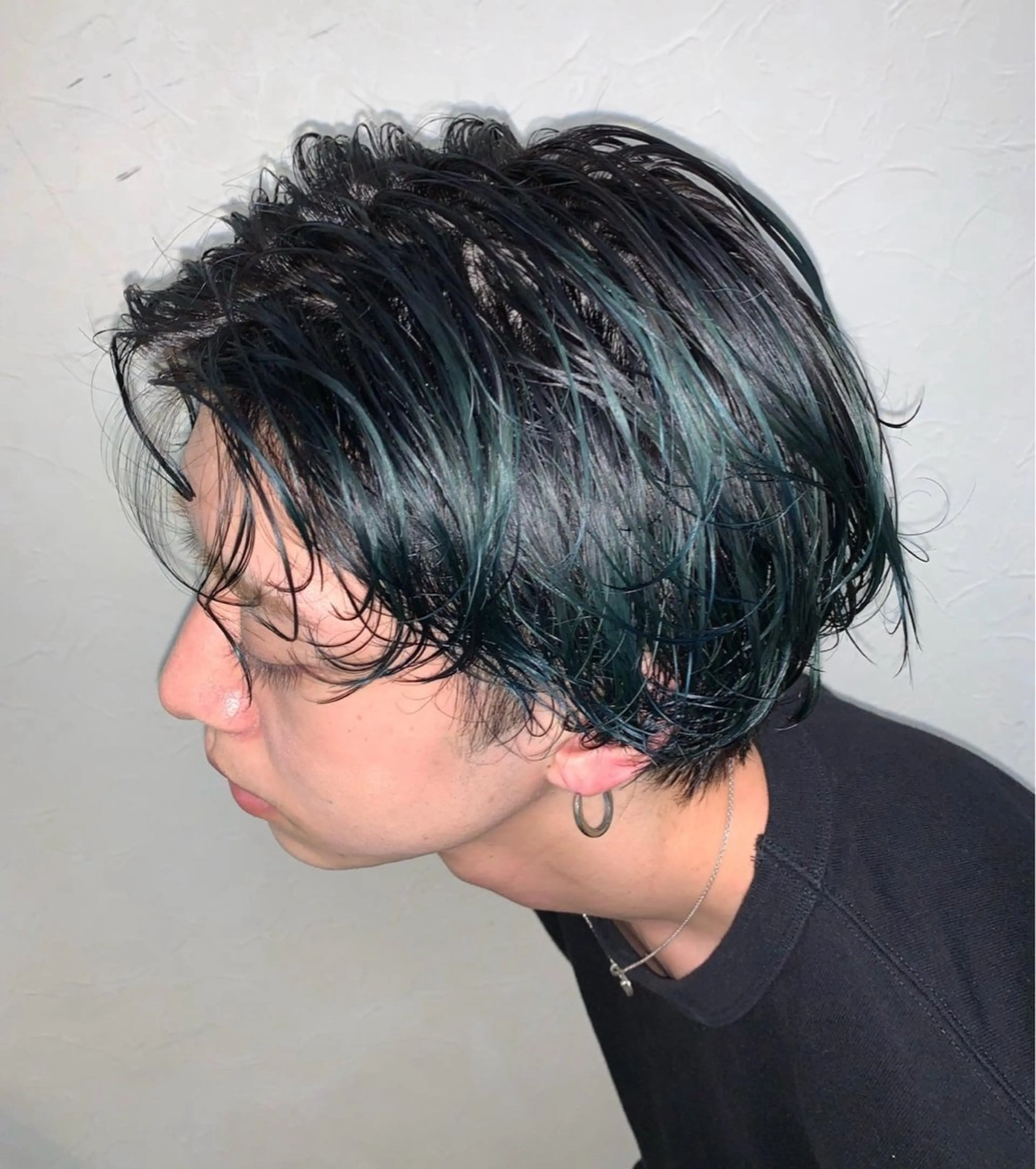 ショート カラー メンズ [渋谷美容師] 玲弥のヘアスタイル