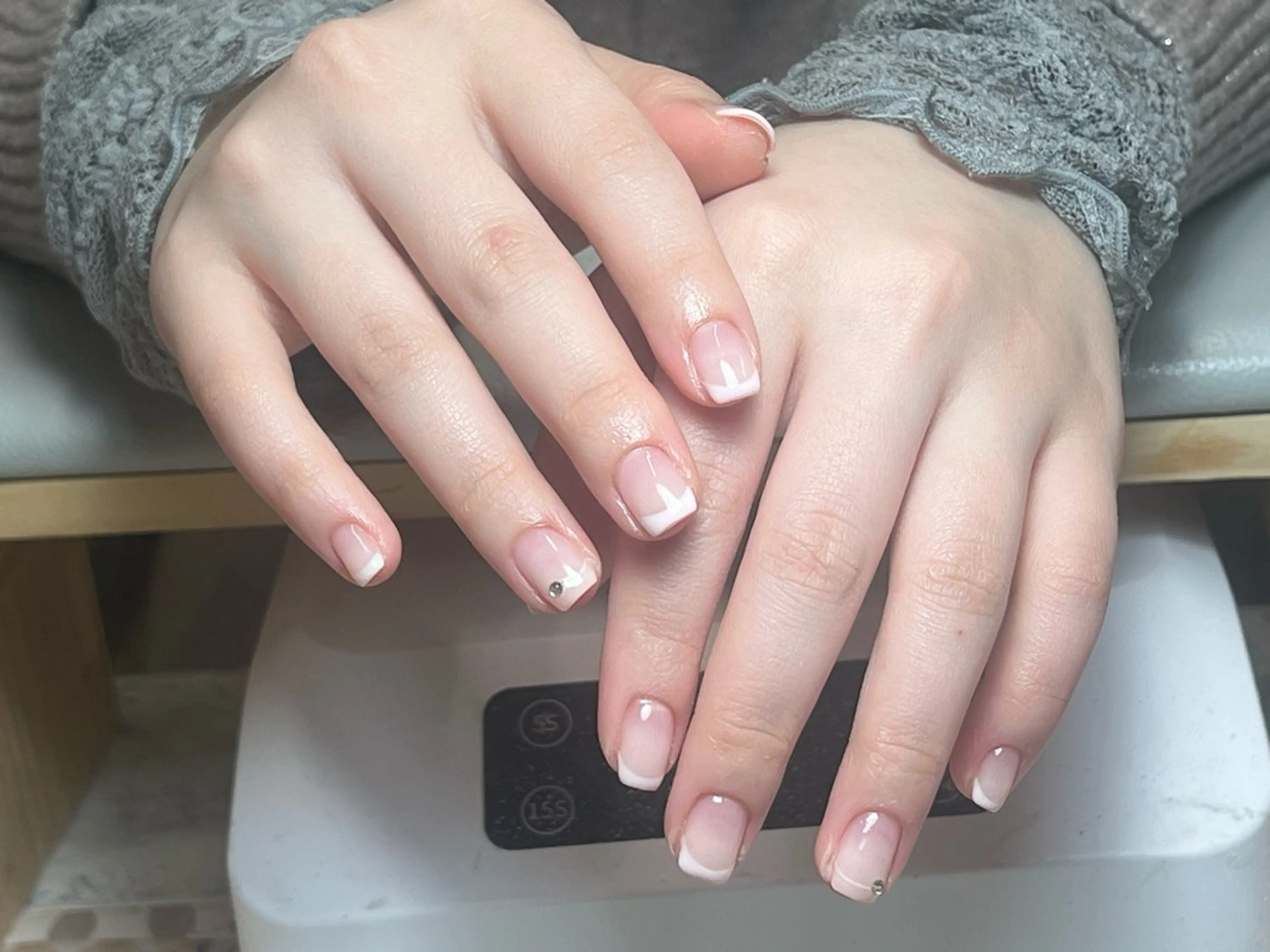 ネイル アートネイル 韓国ネイル 持ち込み ニュアンスネイル ワンカラーネイル イブ ネイリのネイルデザイン