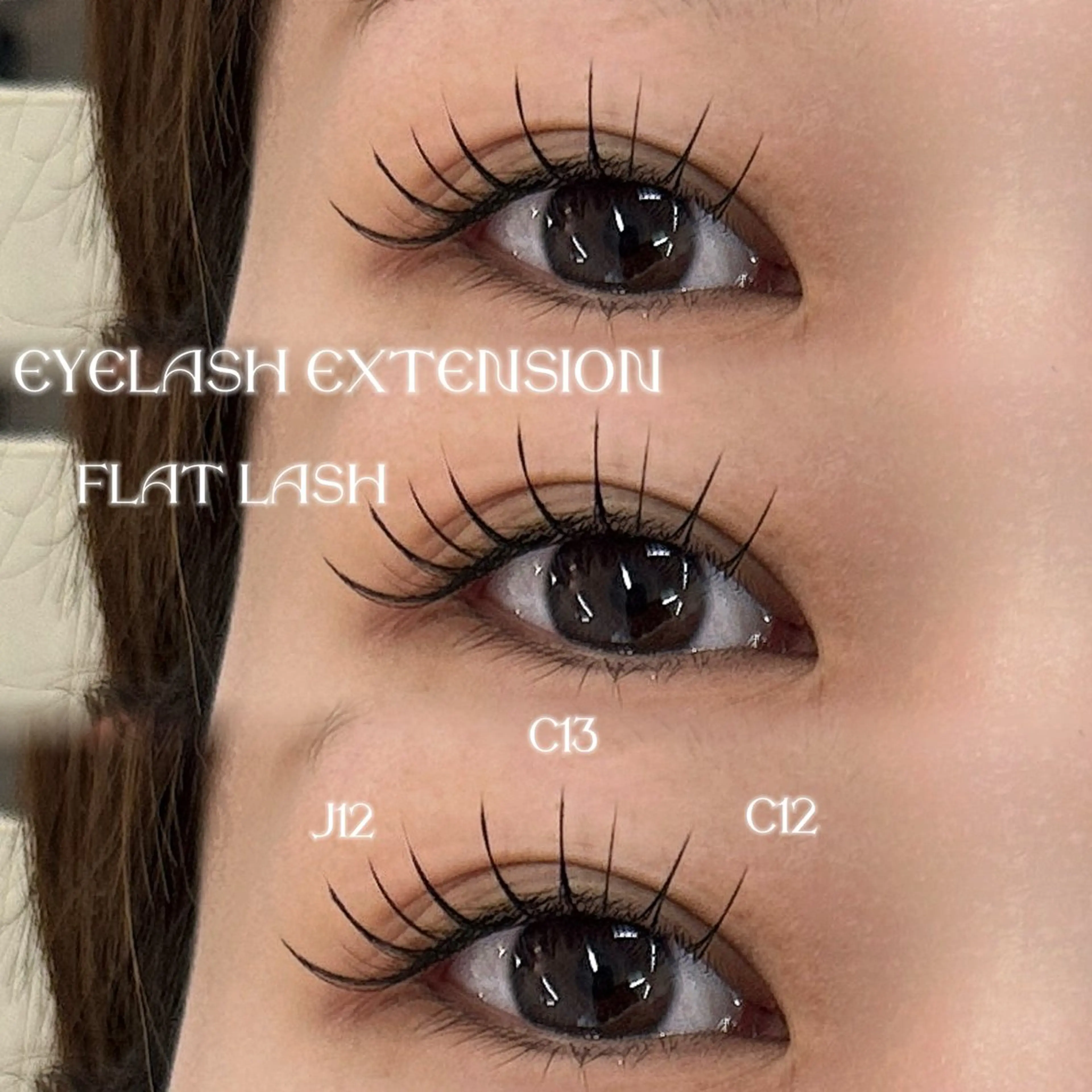 【ご新規様】お付け足しにオススメ🌿​〜​60本フラットラッシュ[亀戸・錦糸町]の写真