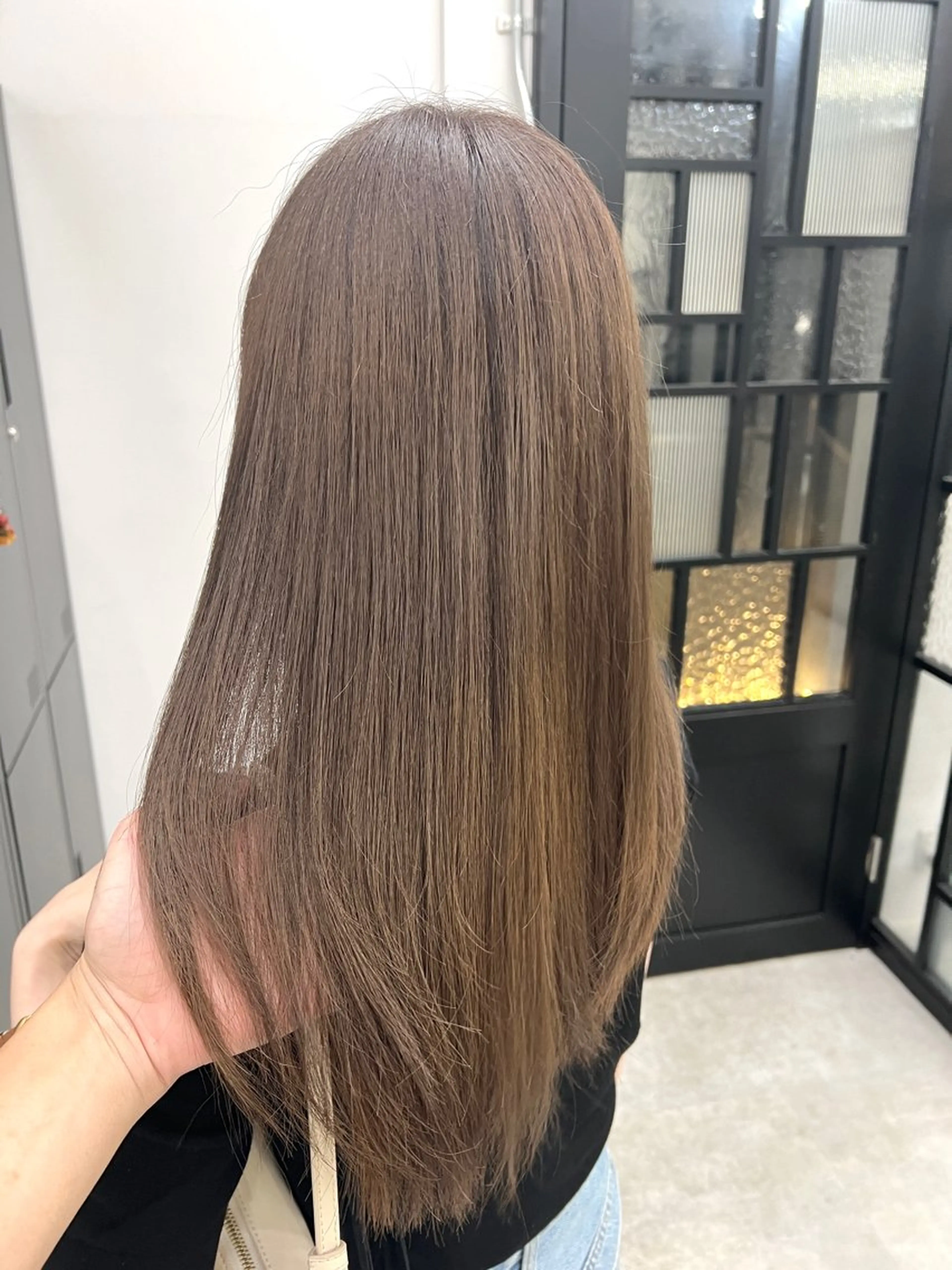 ㊗️卒業🌸ミニモ学割40%off🌸ブリーチなしWカラー+ケアトリートメント【髪質改善】🇰🇷の写真