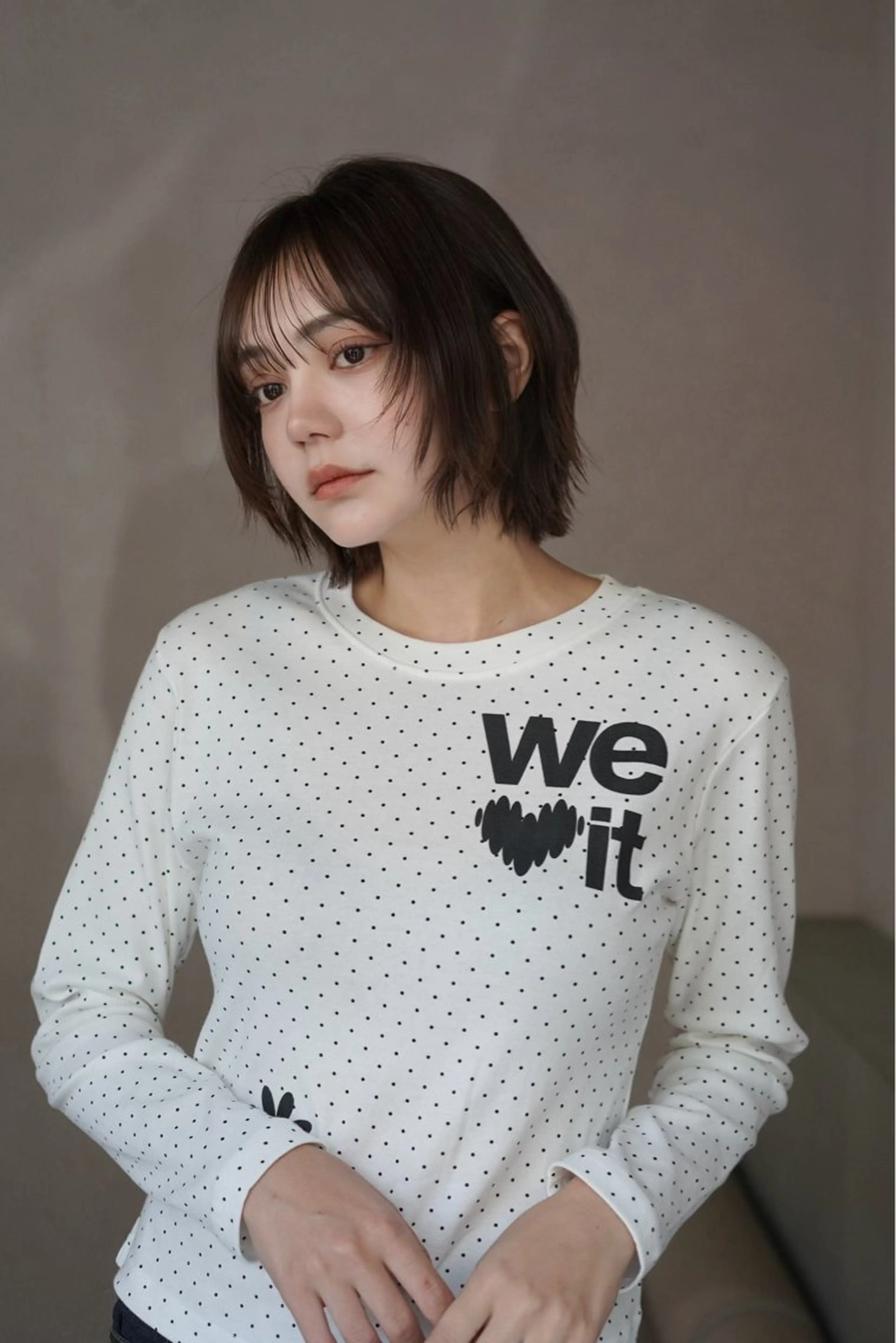 ショート 平居 舞白のヘアスタイル