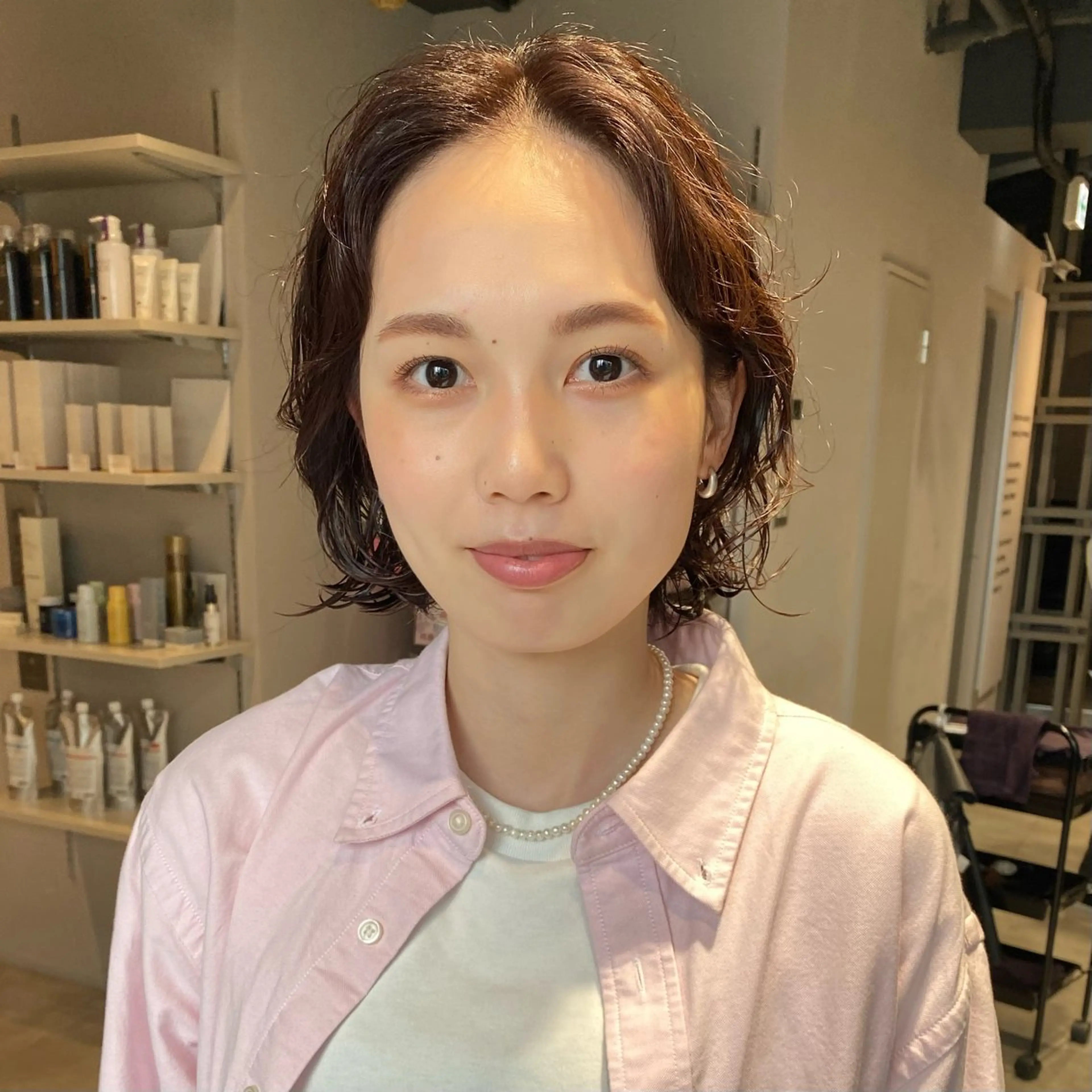 パーマ 髪質改善 ストレートパーマ ショート職人 美容師【KENTA】のヘアスタイル