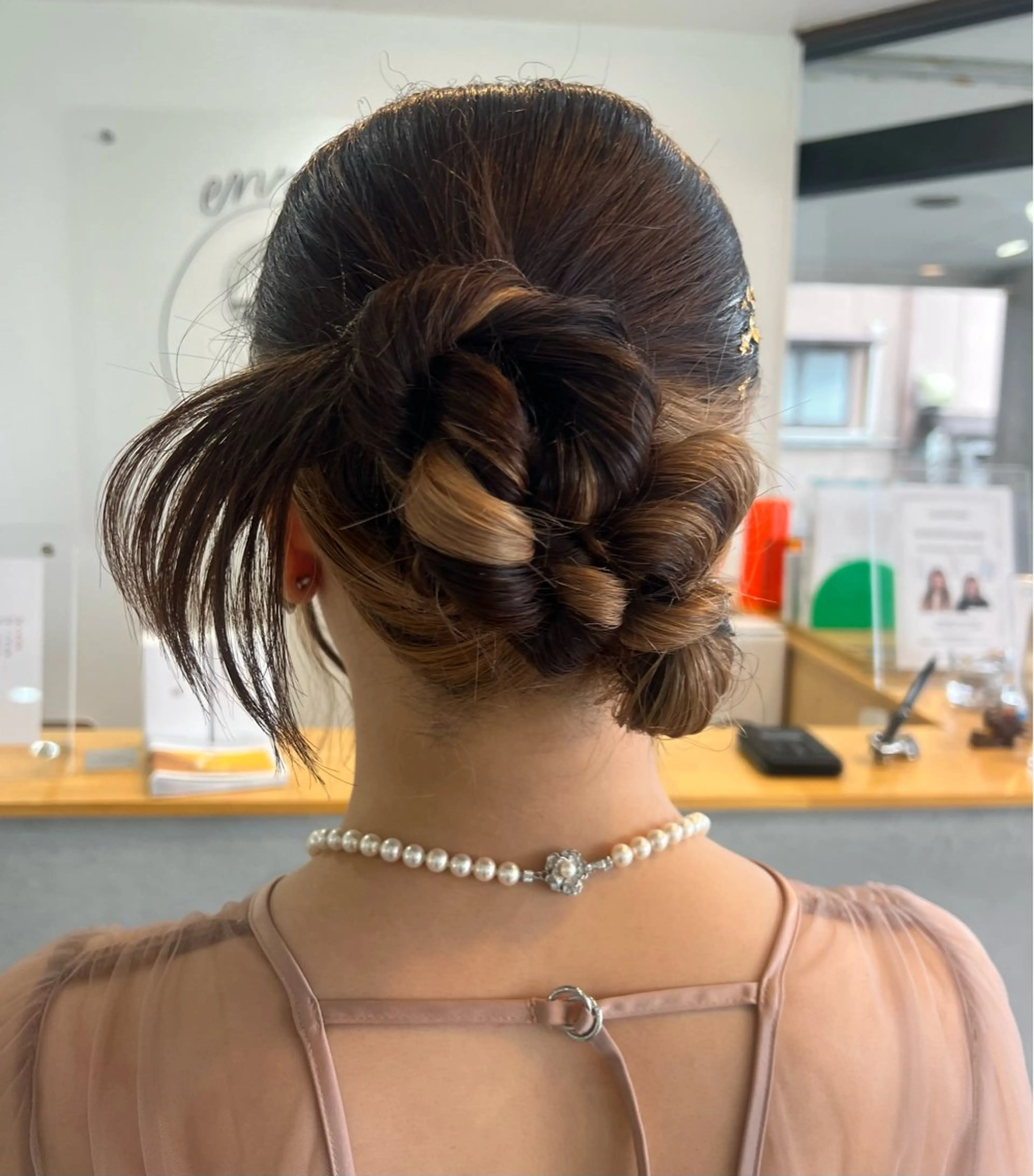 ロング ヘアセット カドムラ モエのマツエク・マツパデザイン