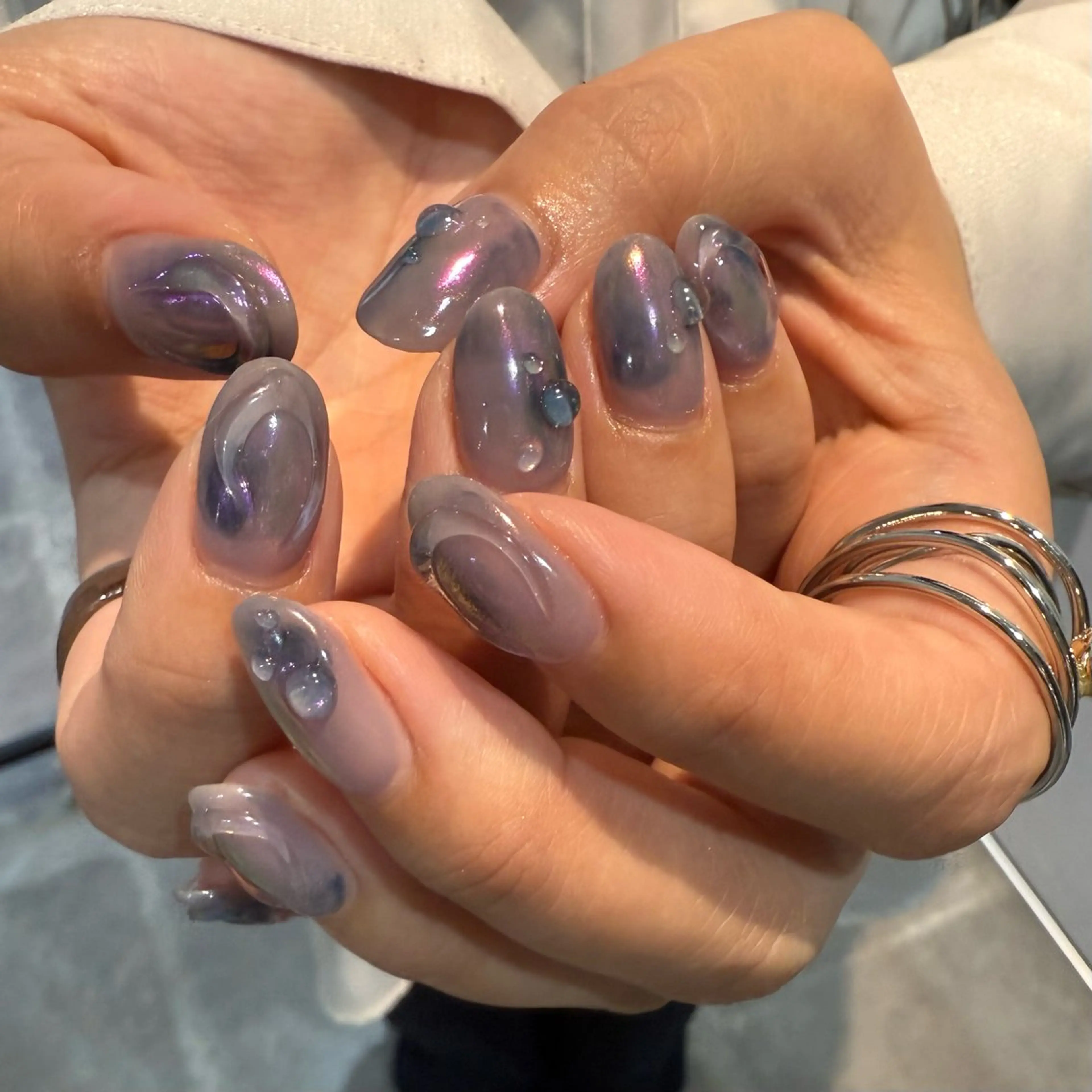 ネイル ニュアンスネイル ハンドネイル 《ニュアンスネイル》 risaのネイルデザイン