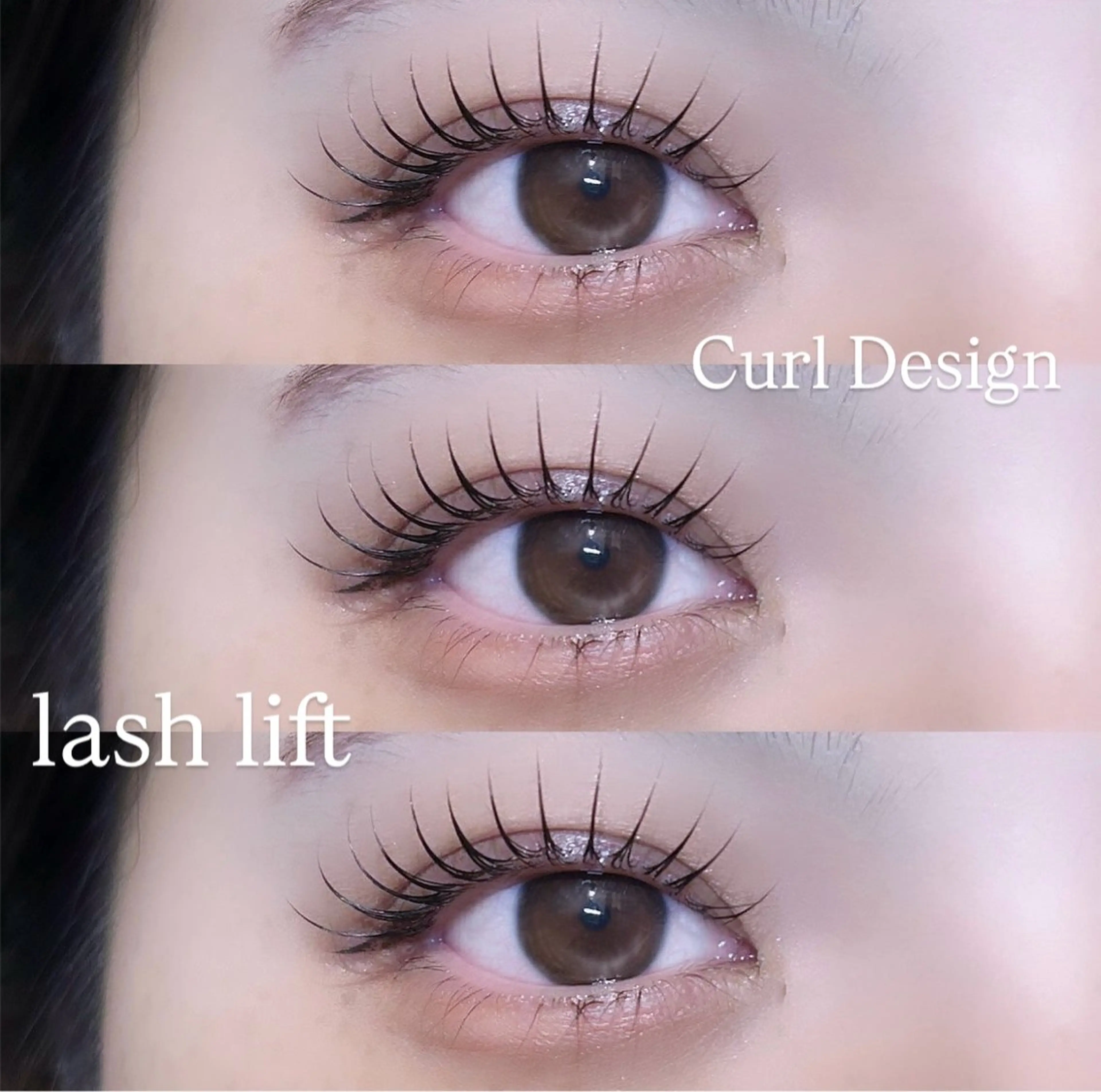 マツエク・マツパ amii 博多 aineのマツエク・マツパデザイン