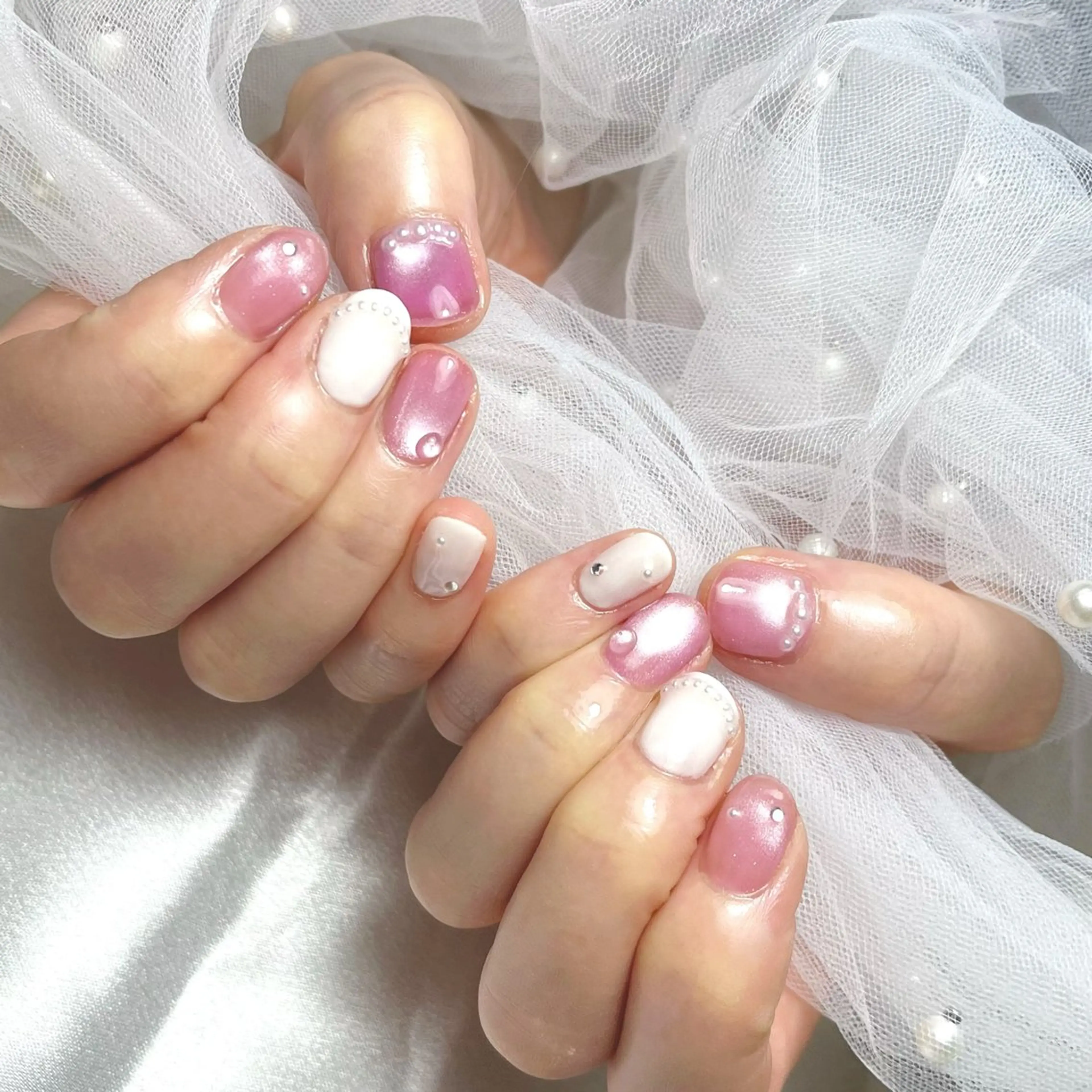 ネイル ハンドネイル 児玉 茉緒のネイルデザイン