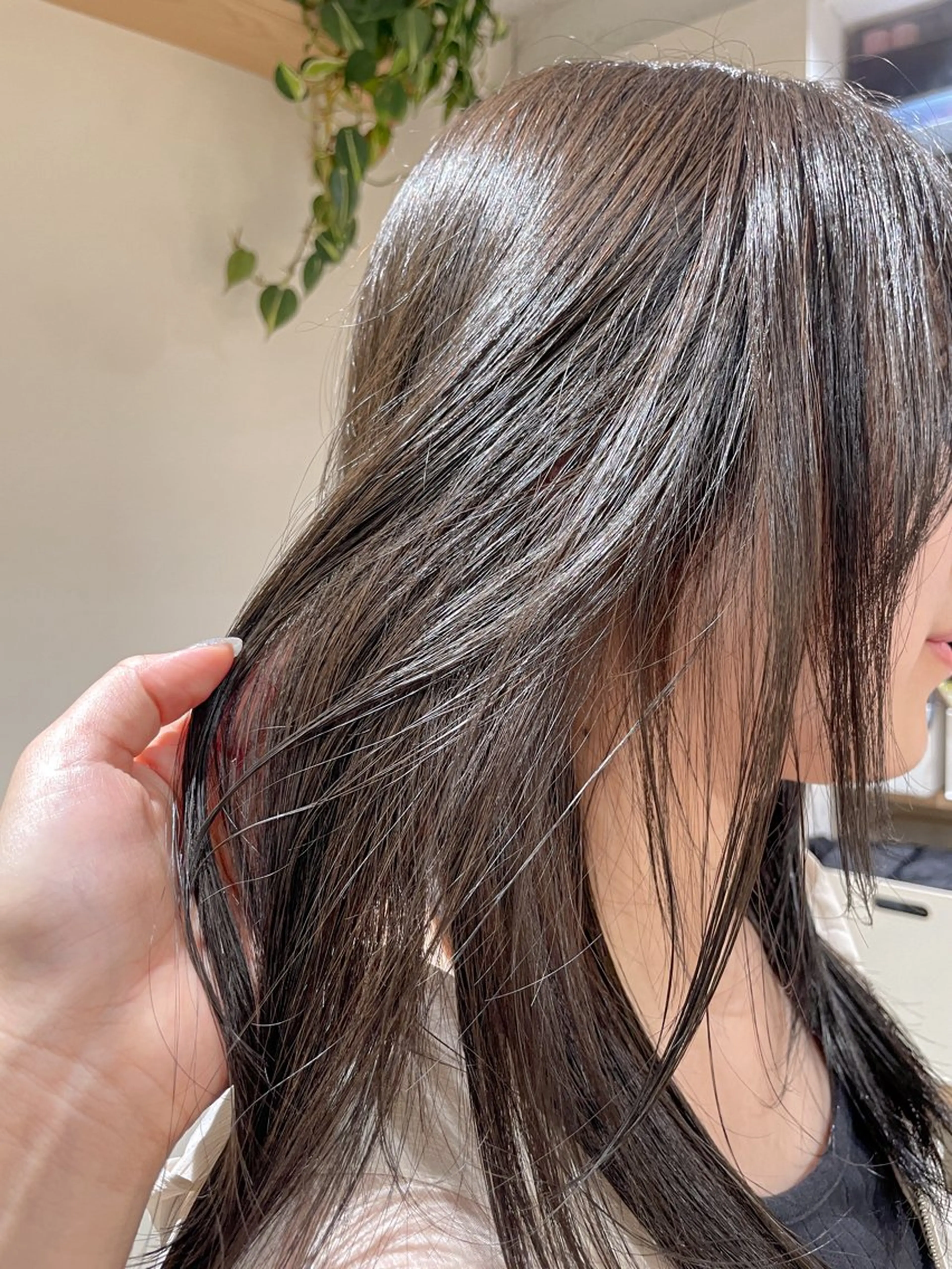 ロング ヘアカラー cut/nail ▫️イチカ🌻のネイルデザイン