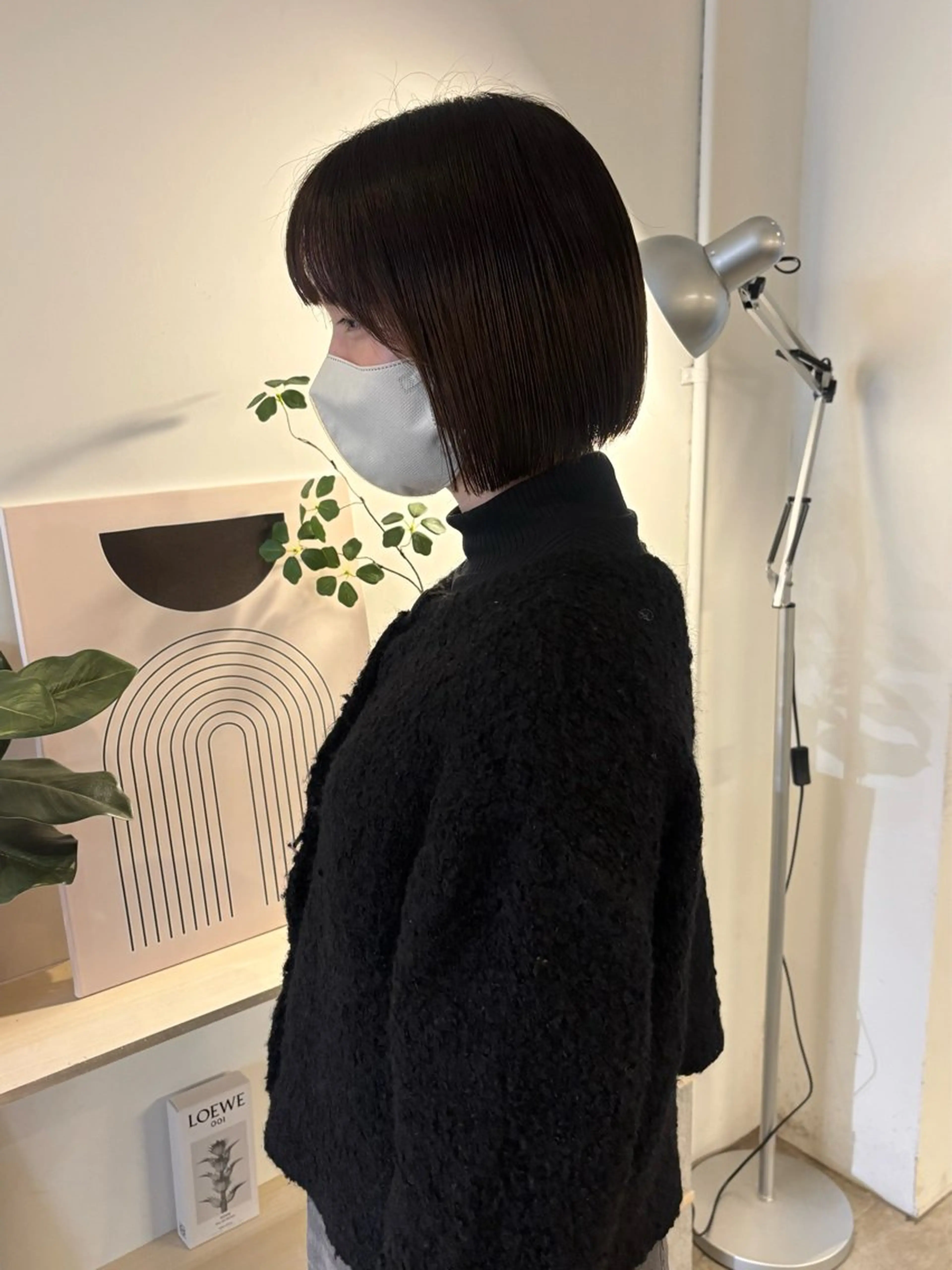 ショート ボブ rinka/暖色 ボブカットモデルのヘアスタイル