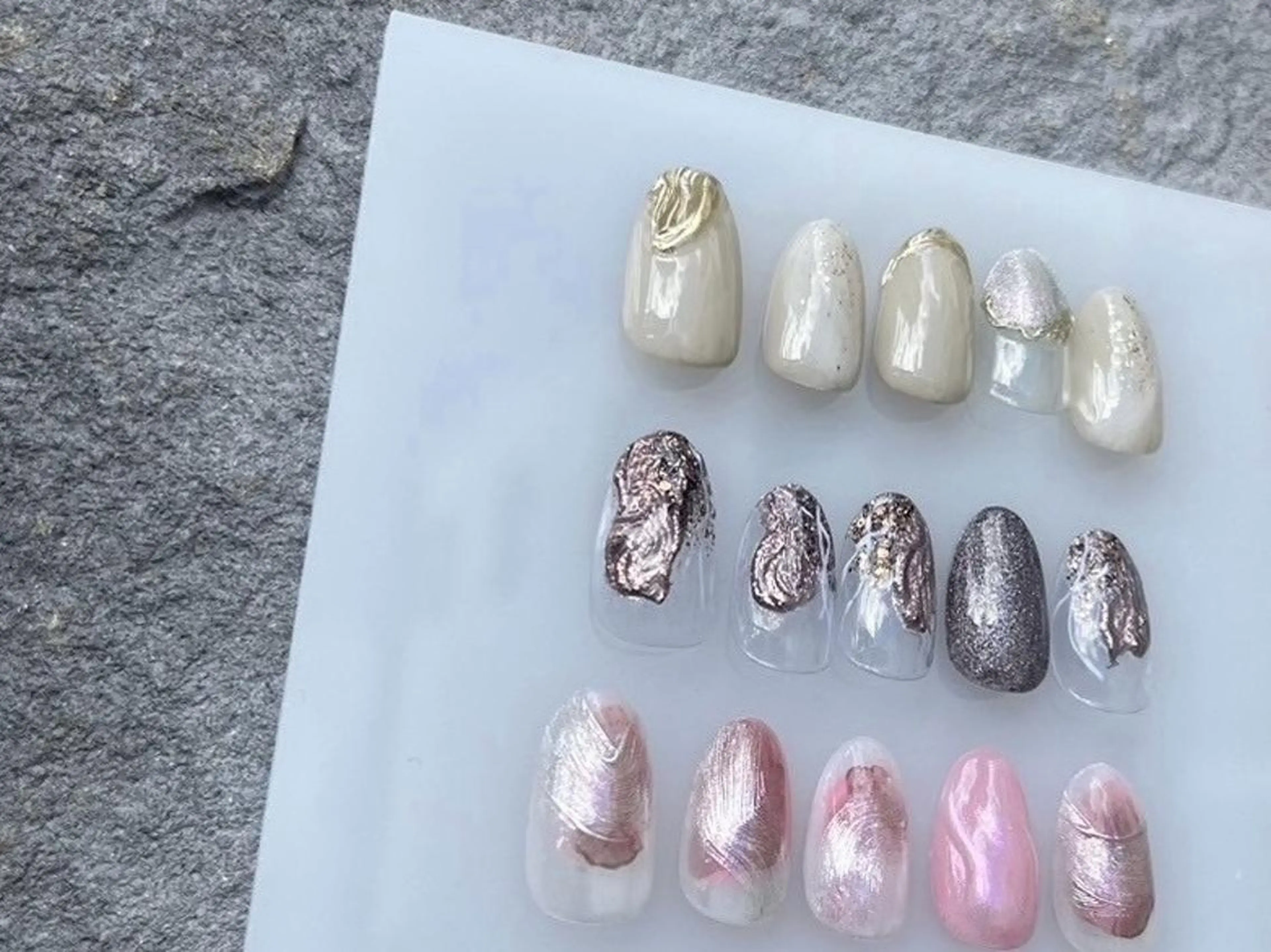 ネイル Aya W【放出店】のネイルデザイン