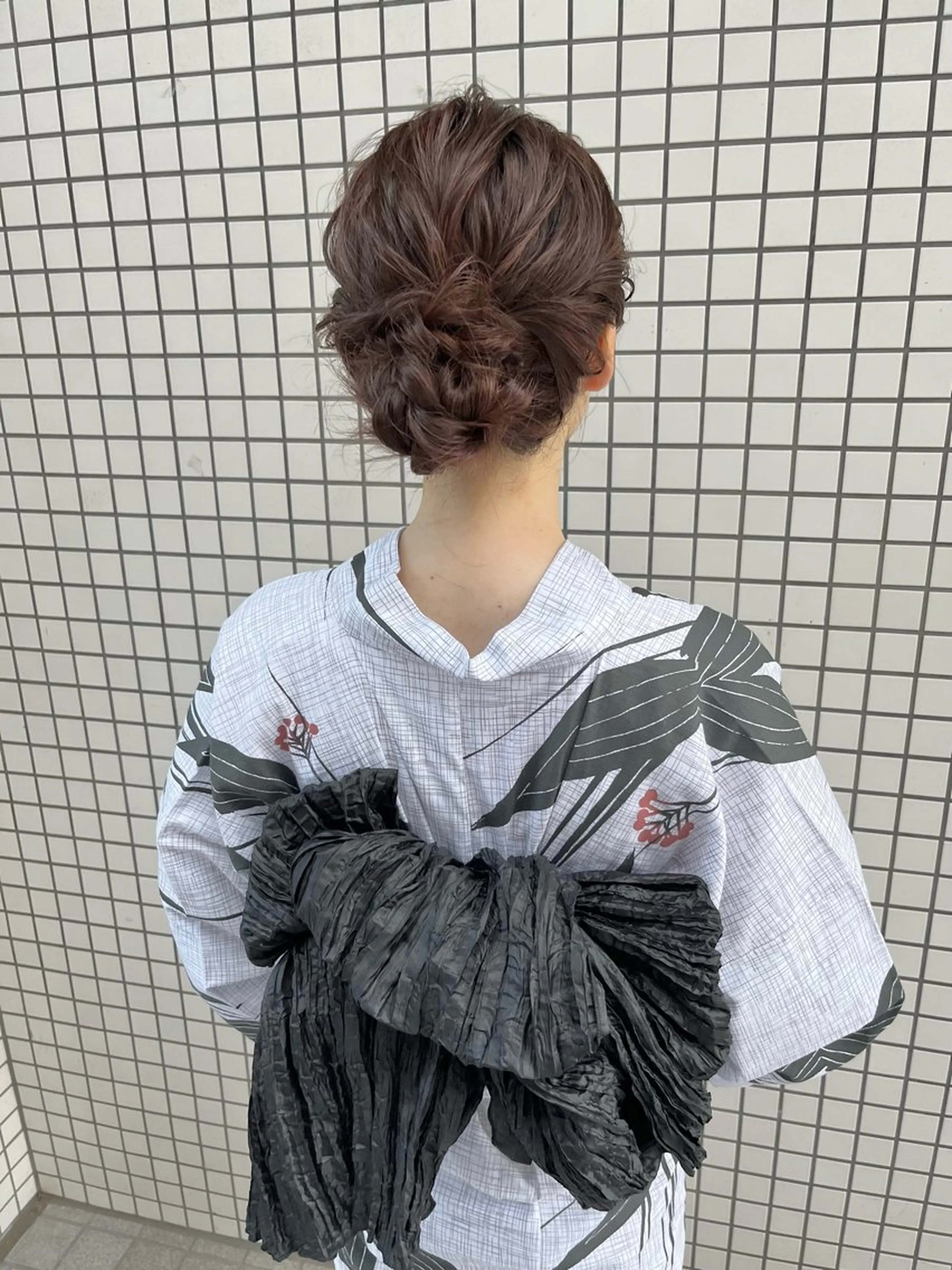 セミロング ヘアアレンジ 着付け あんざき みわのその他イメージ