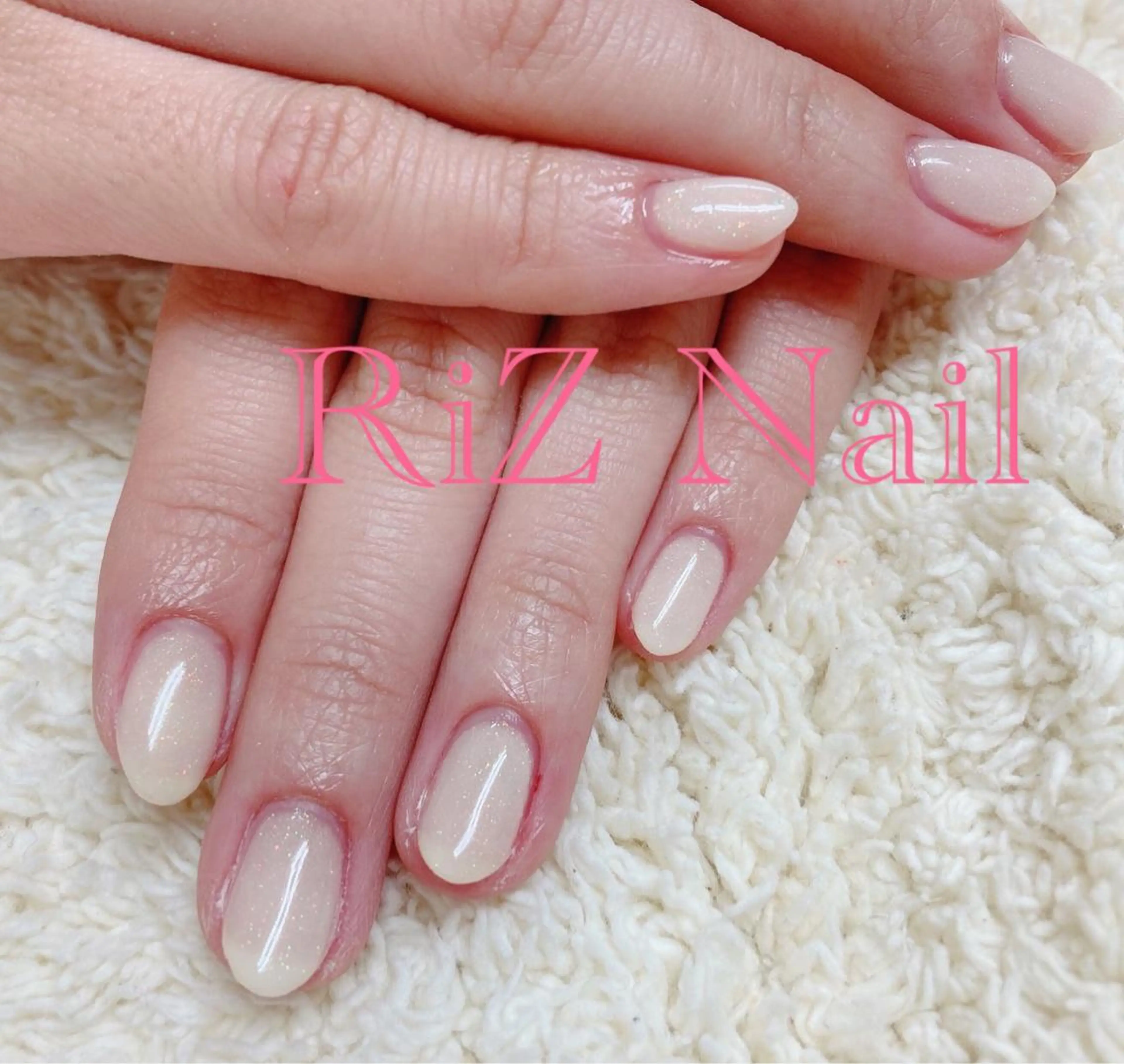 ネイル ラメ(グリッター) ワンカラーネイル RiZ nail salonのネイルデザイン