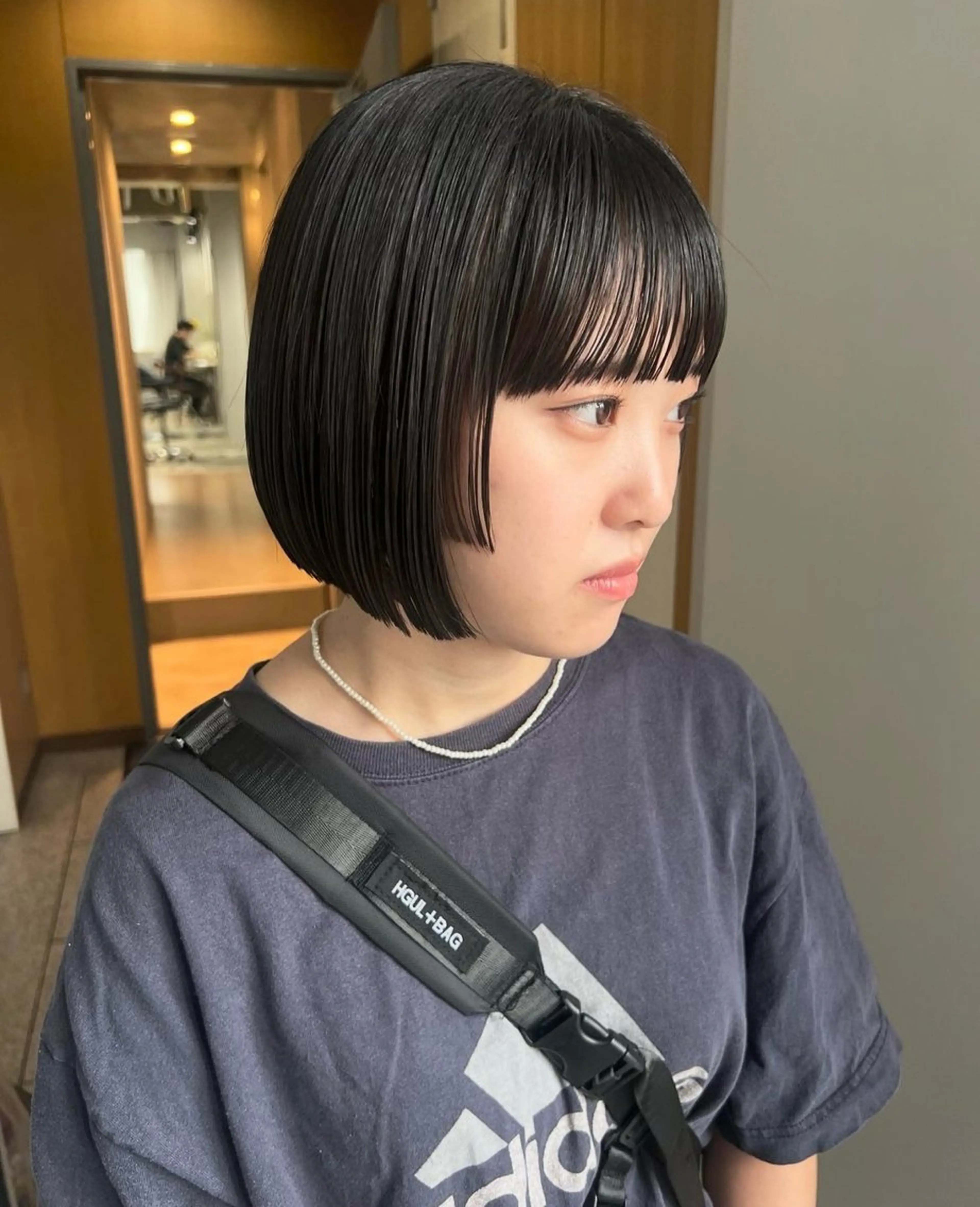 ショート カラー カット ヘアカラー トリートメント akane/ボブ /ブラウンベージュのヘアスタイル