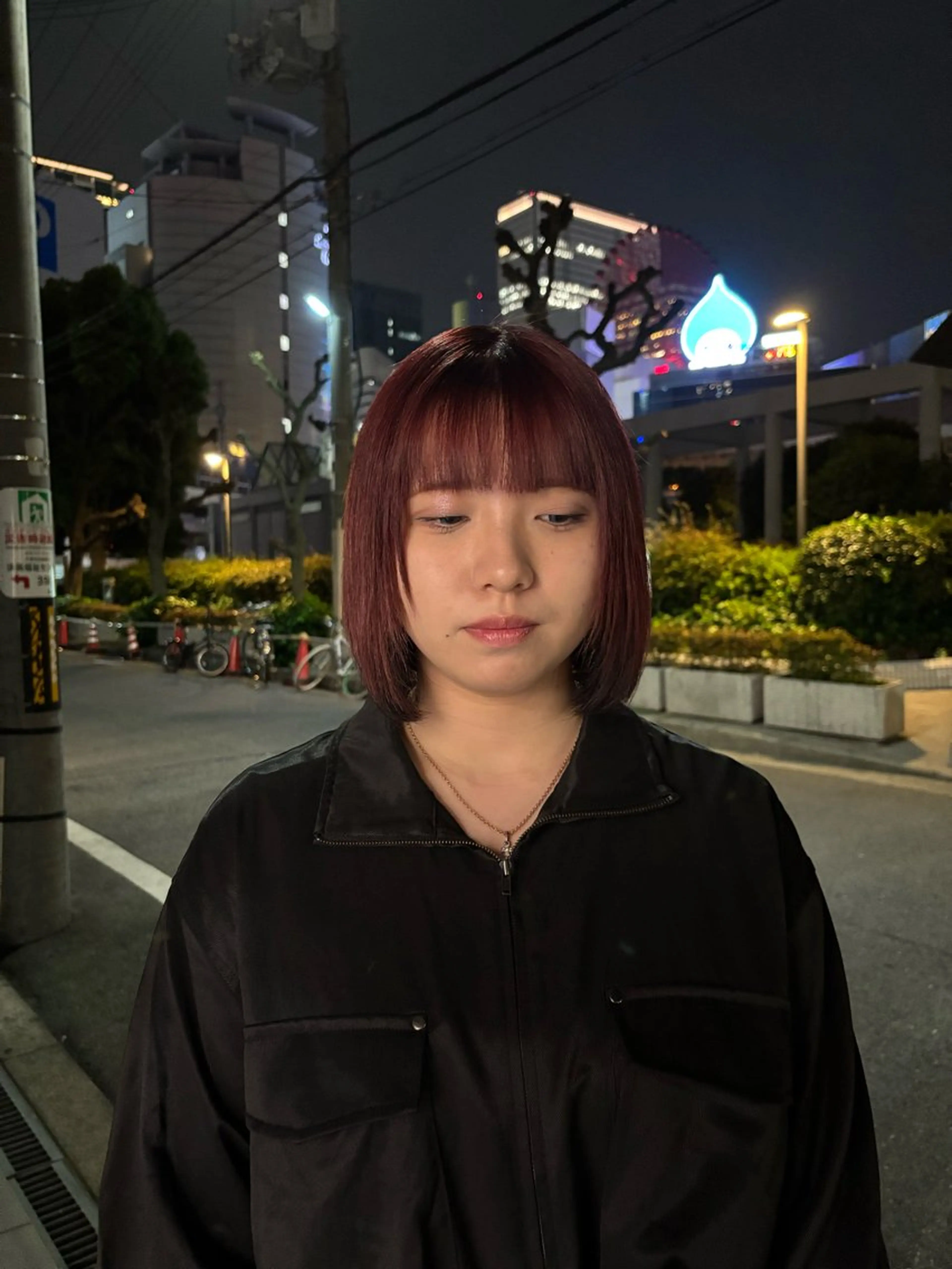 ショート カラー 文字 遼哉のヘアスタイル