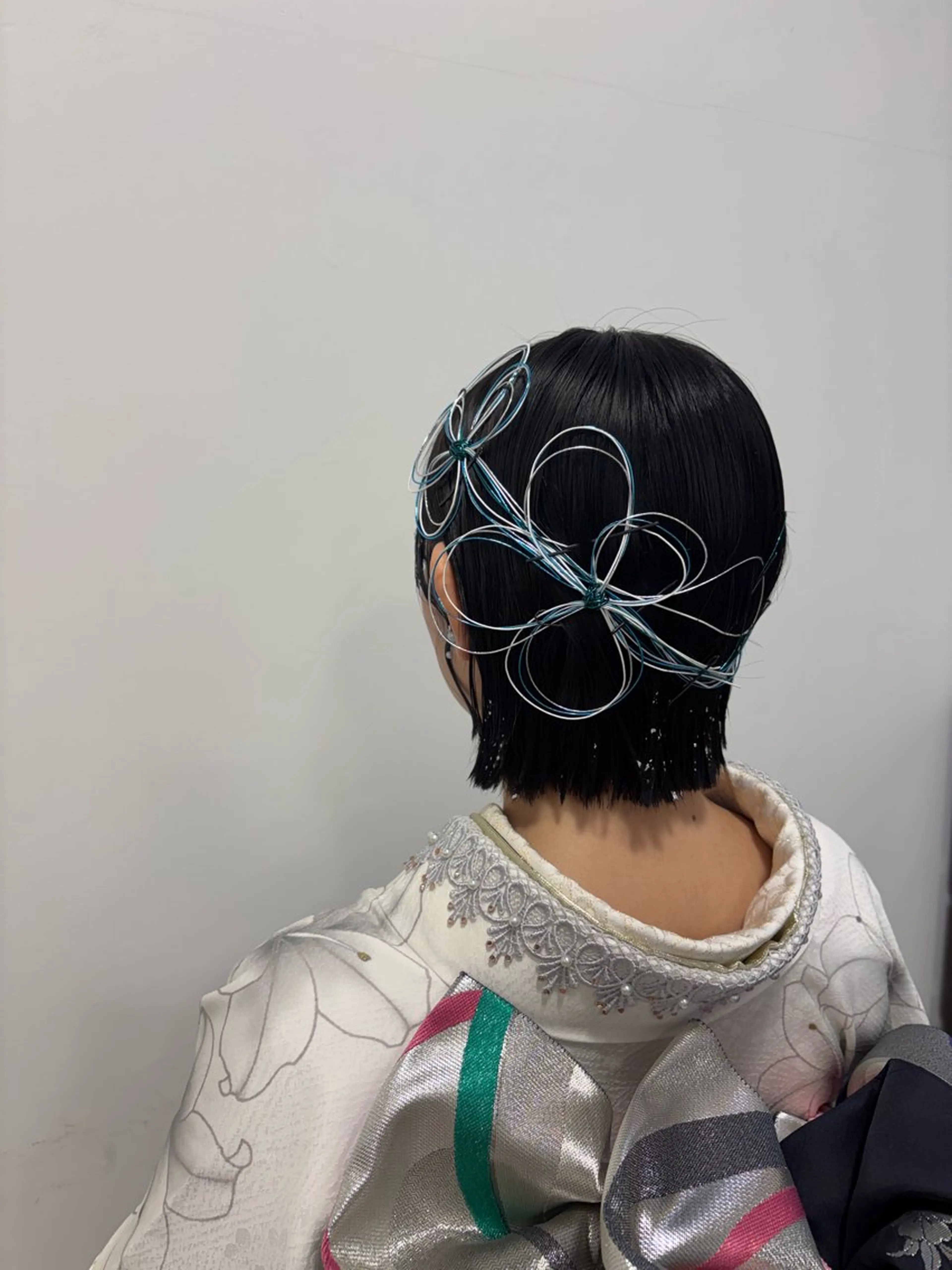 ヘアアレンジ 成人式 ボブ ヘアセット 小嶋 咲輝のヘアスタイル