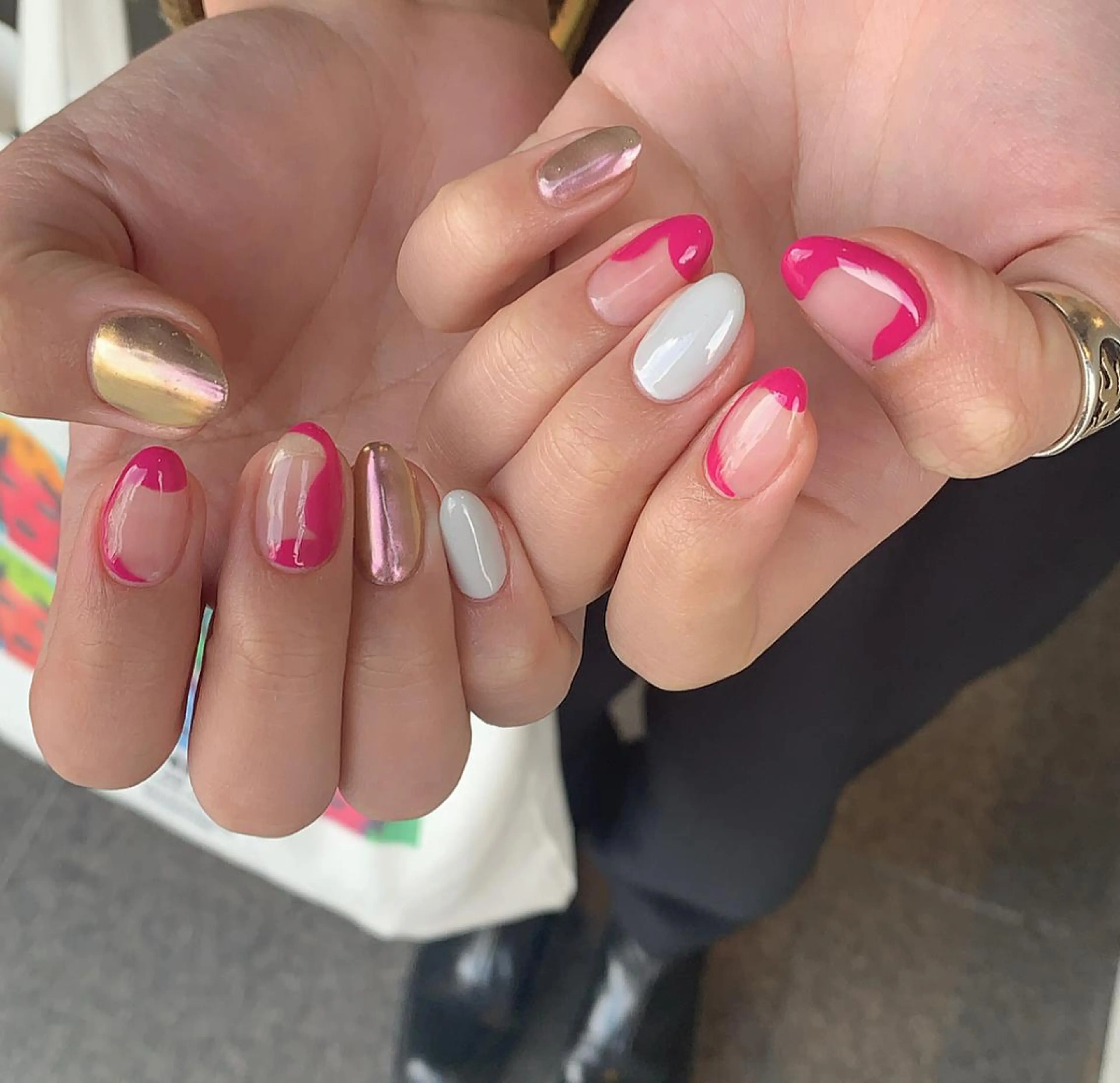 ネイル ハンドネイル にしぐち はるかのネイルデザイン