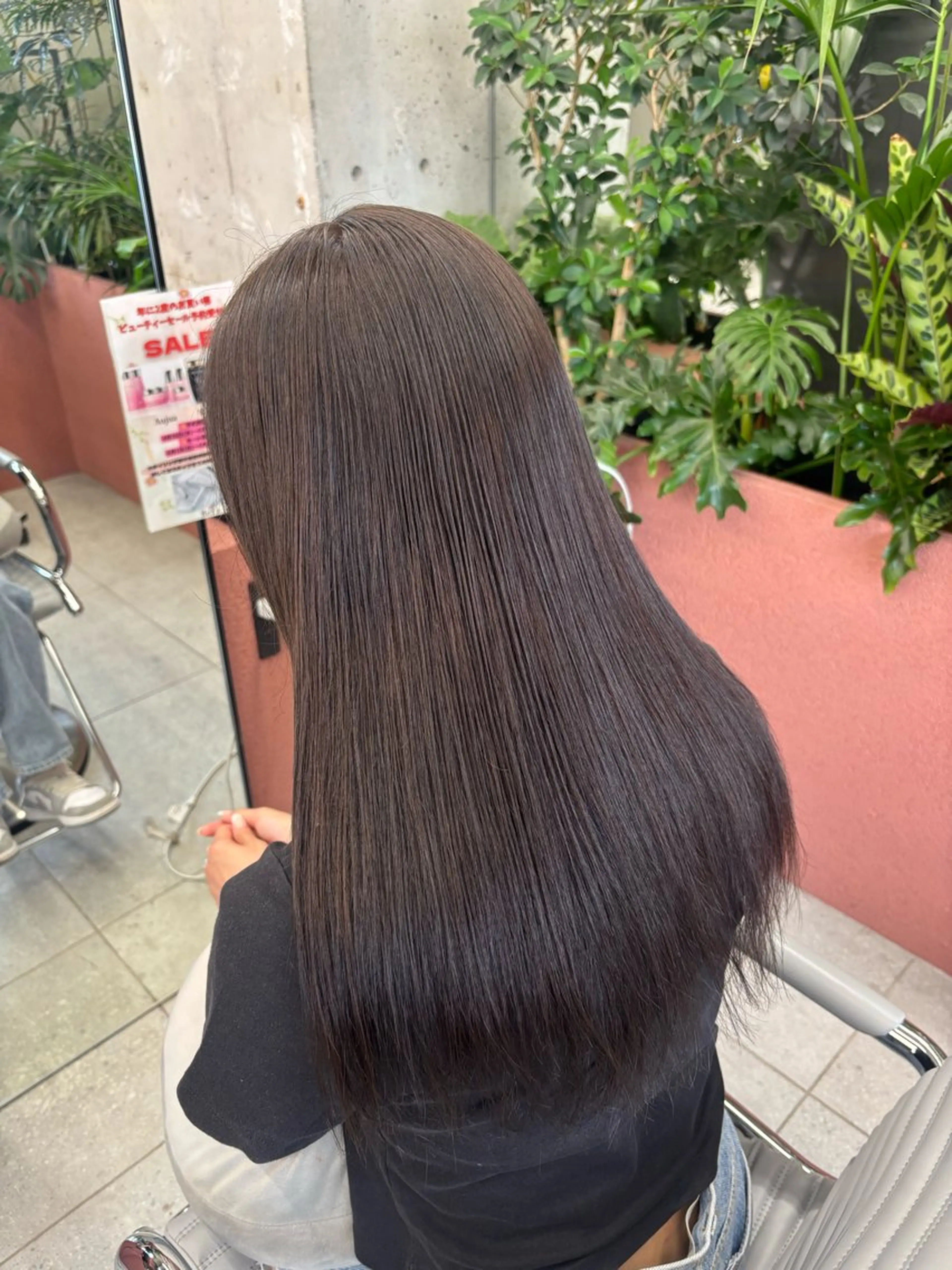 ロング カラー ヘアカラー トリートメント ほらぐち るいのヘアスタイル