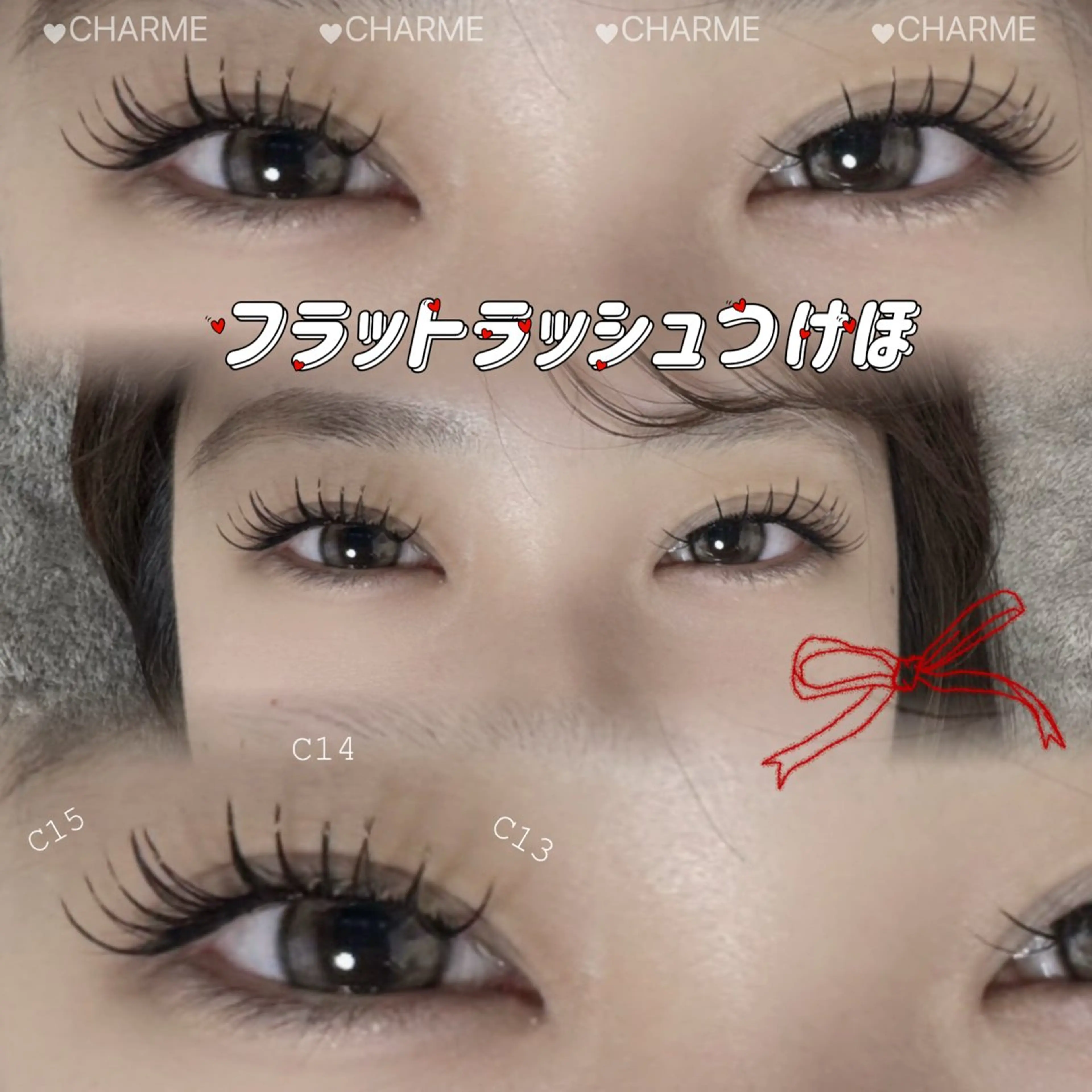 マツエク・マツパ CHARME .maayaのマツエク・マツパデザイン