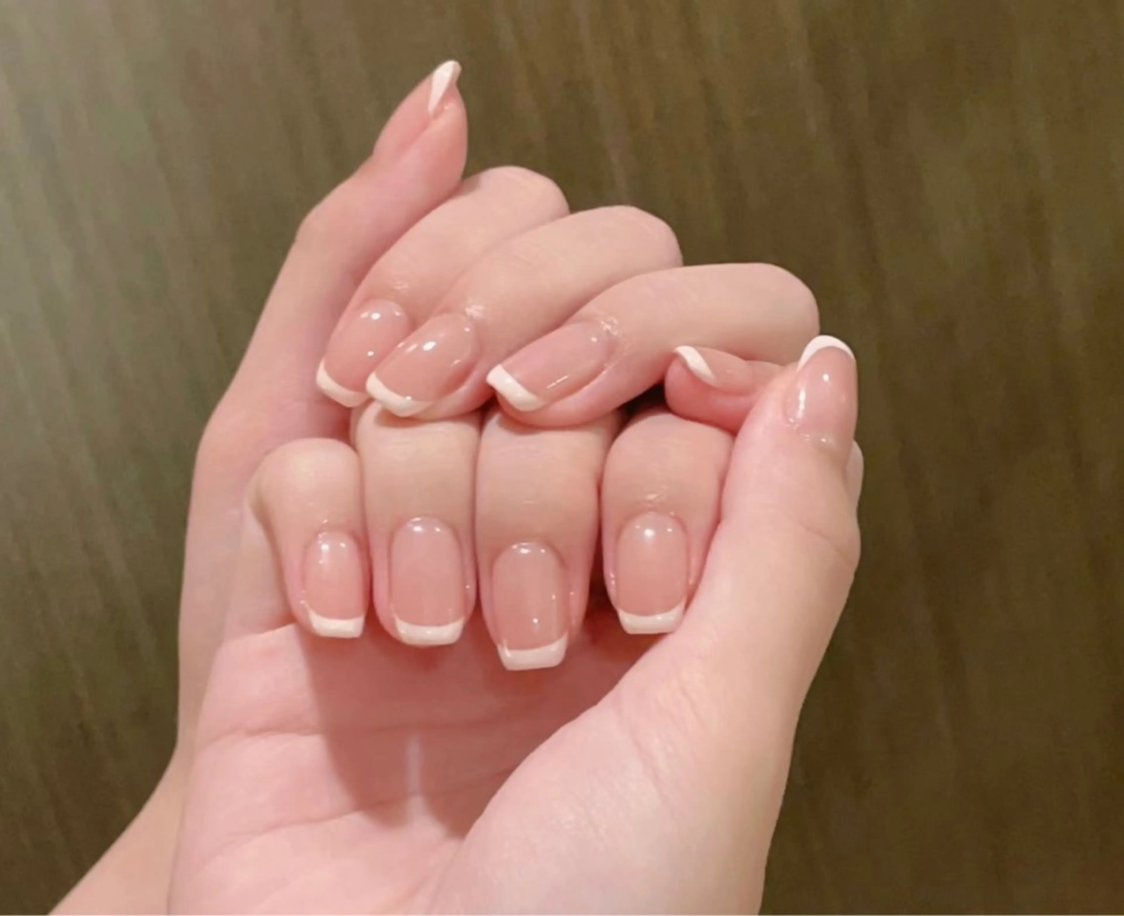 🌈フレンチネイル/カラーグラテーション　ベース付け＋1000円の写真