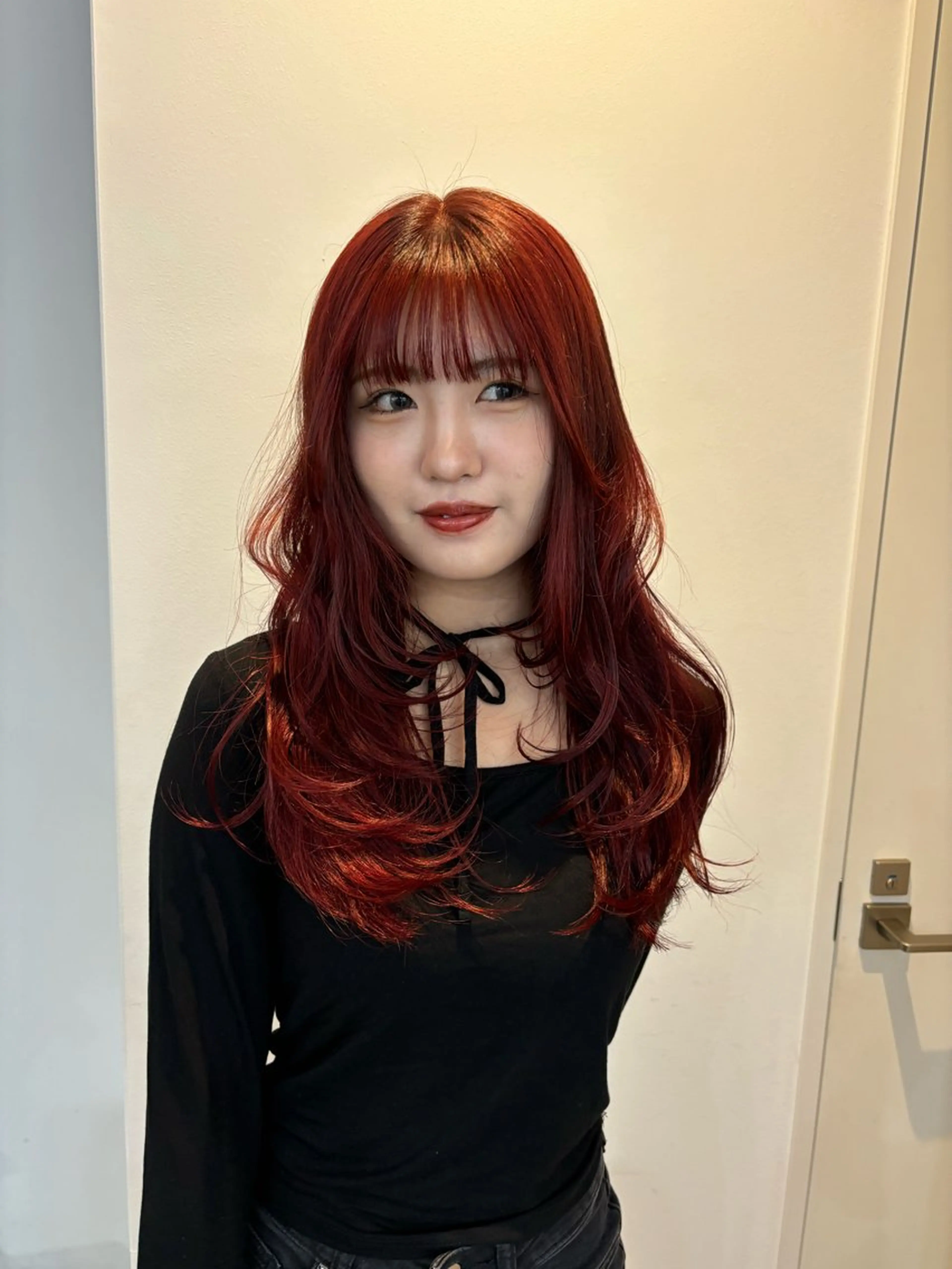 セミロング カラー toko / ブリーチなしカラーのヘアスタイル