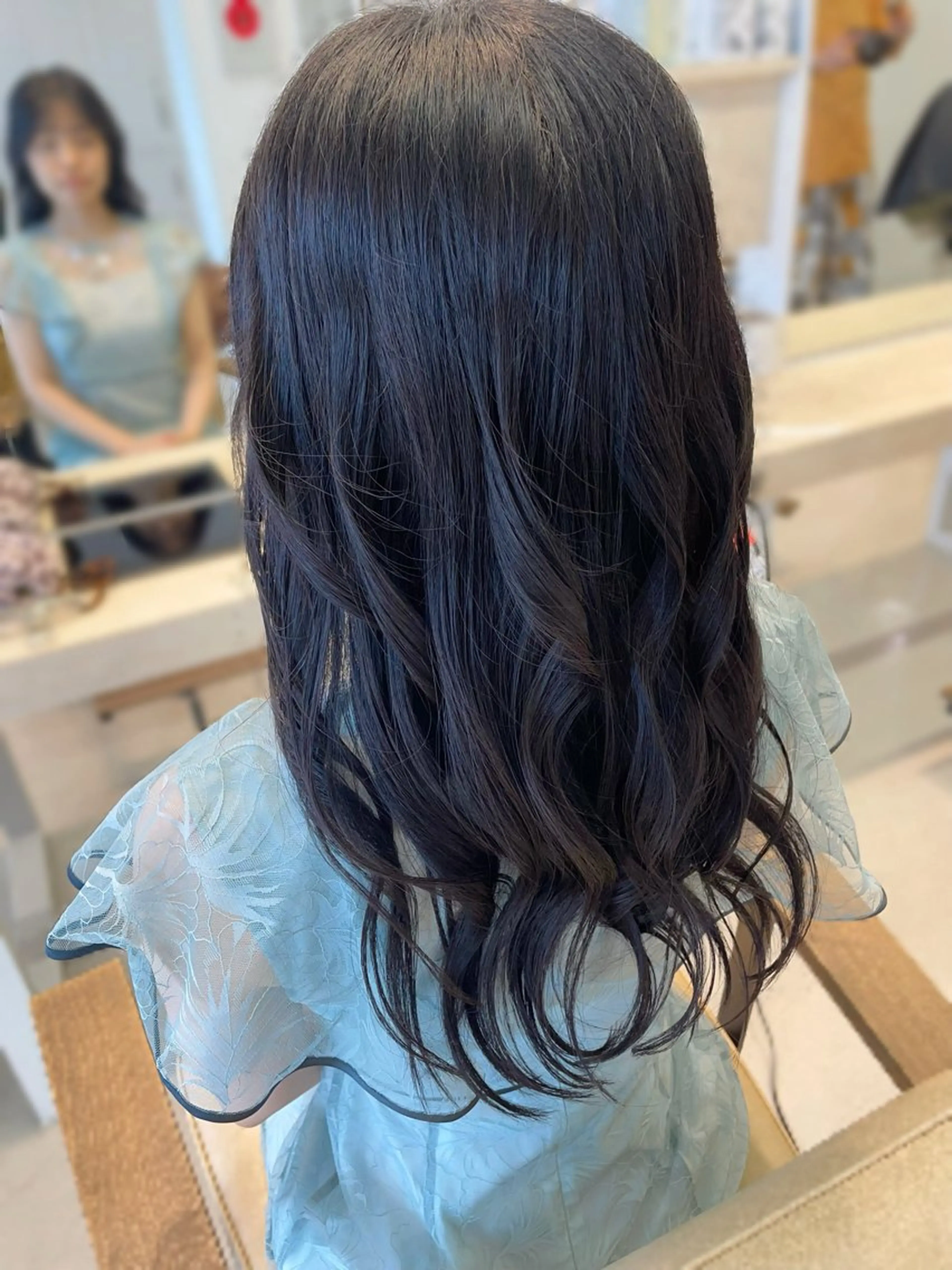 ロング ヘアセット かずや🍀/髪質改善 /艶髪カラー/眉毛のヘアスタイル