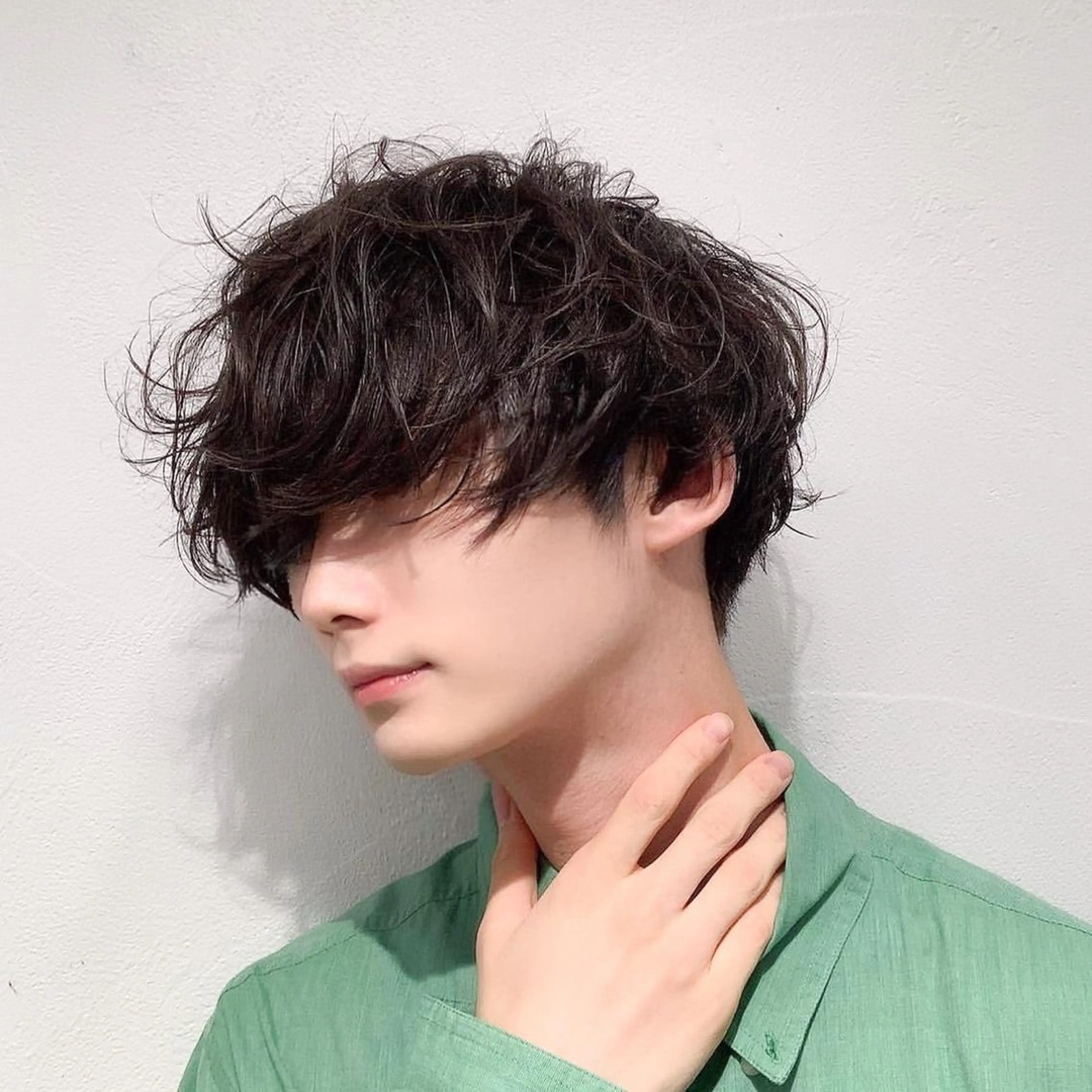 ショート パーマ メンズ メンズモテパーマ💙 fuwaのヘアスタイル