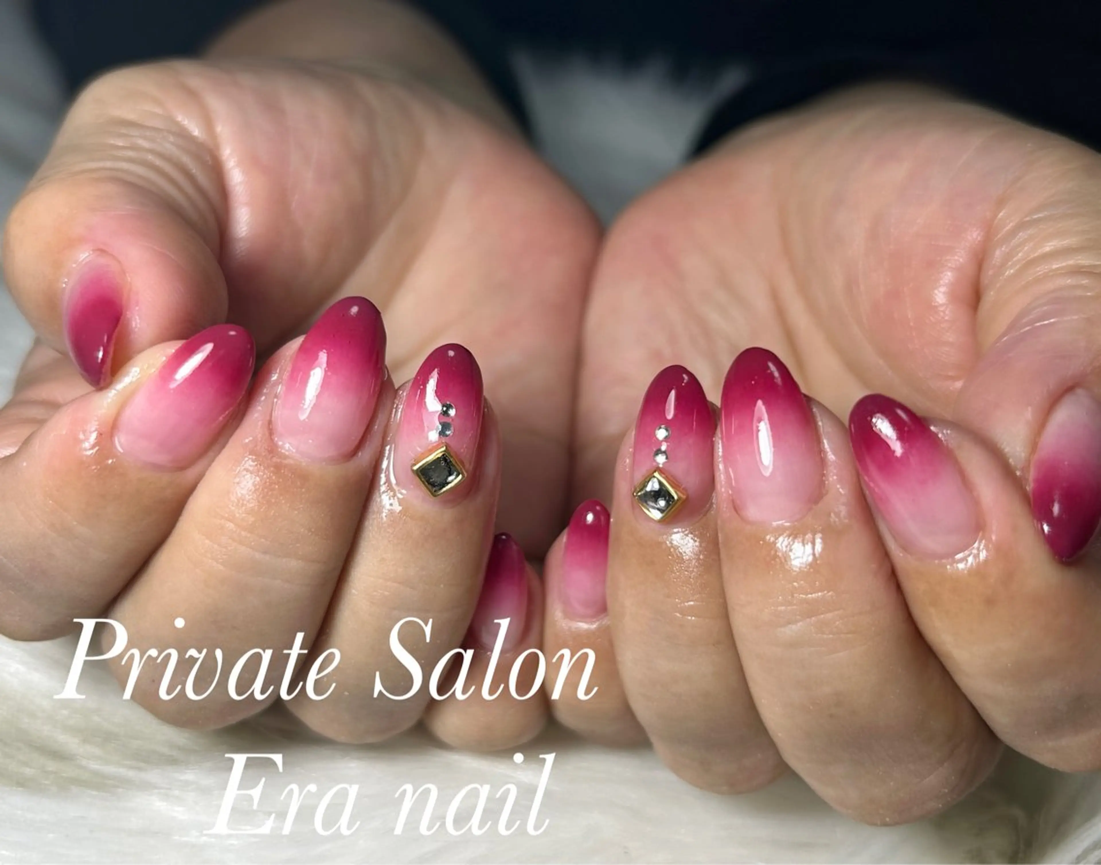 ネイル グラデーション ハンドネイル Era nailのネイルデザイン