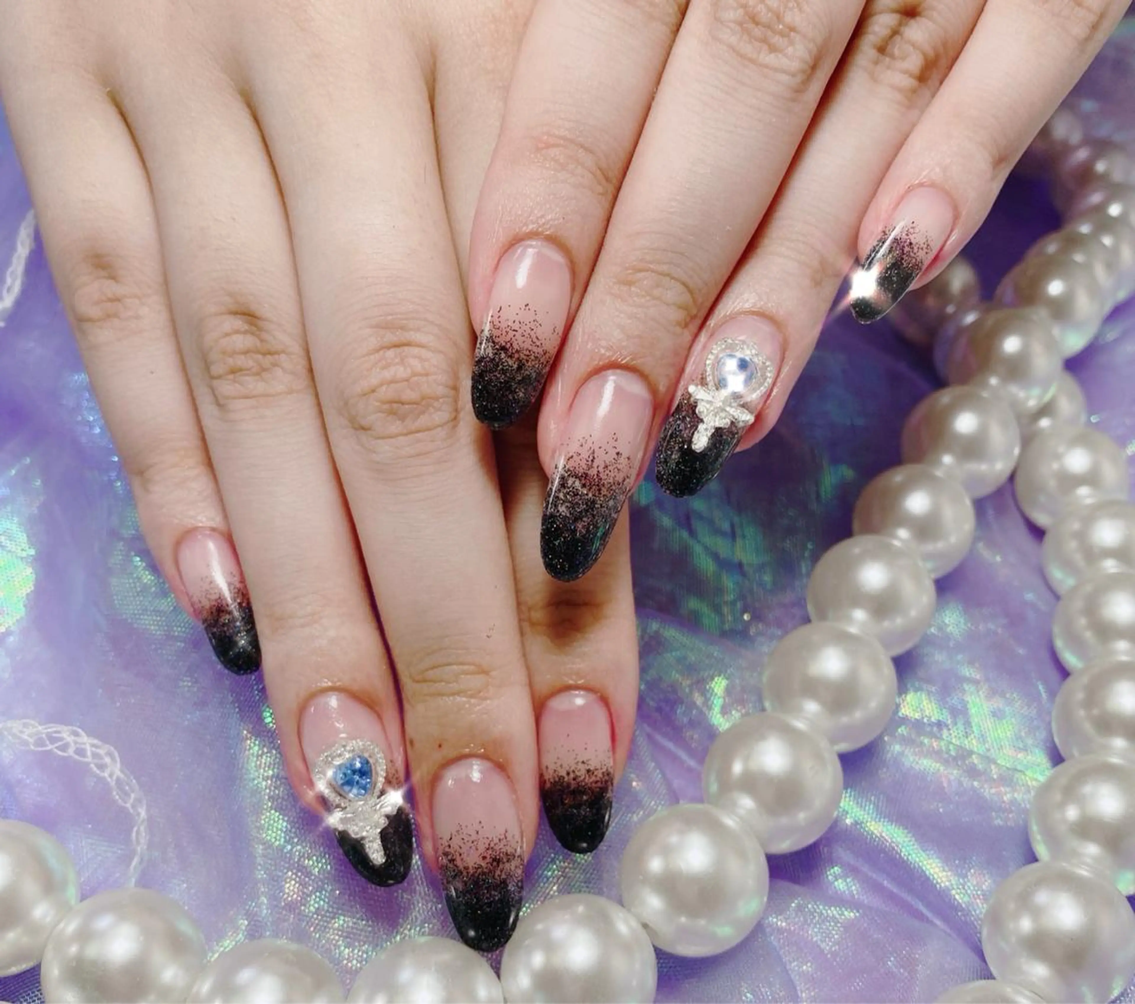 ロング カラー ネイル LUNA Nail salon💕のネイルデザイン